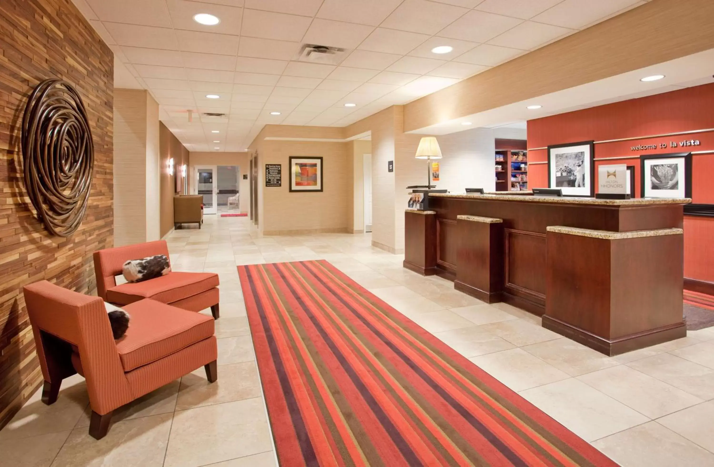 Lobby or reception, Lobby/Reception in Hampton Inn & Suites Omaha Southwest-La Vista