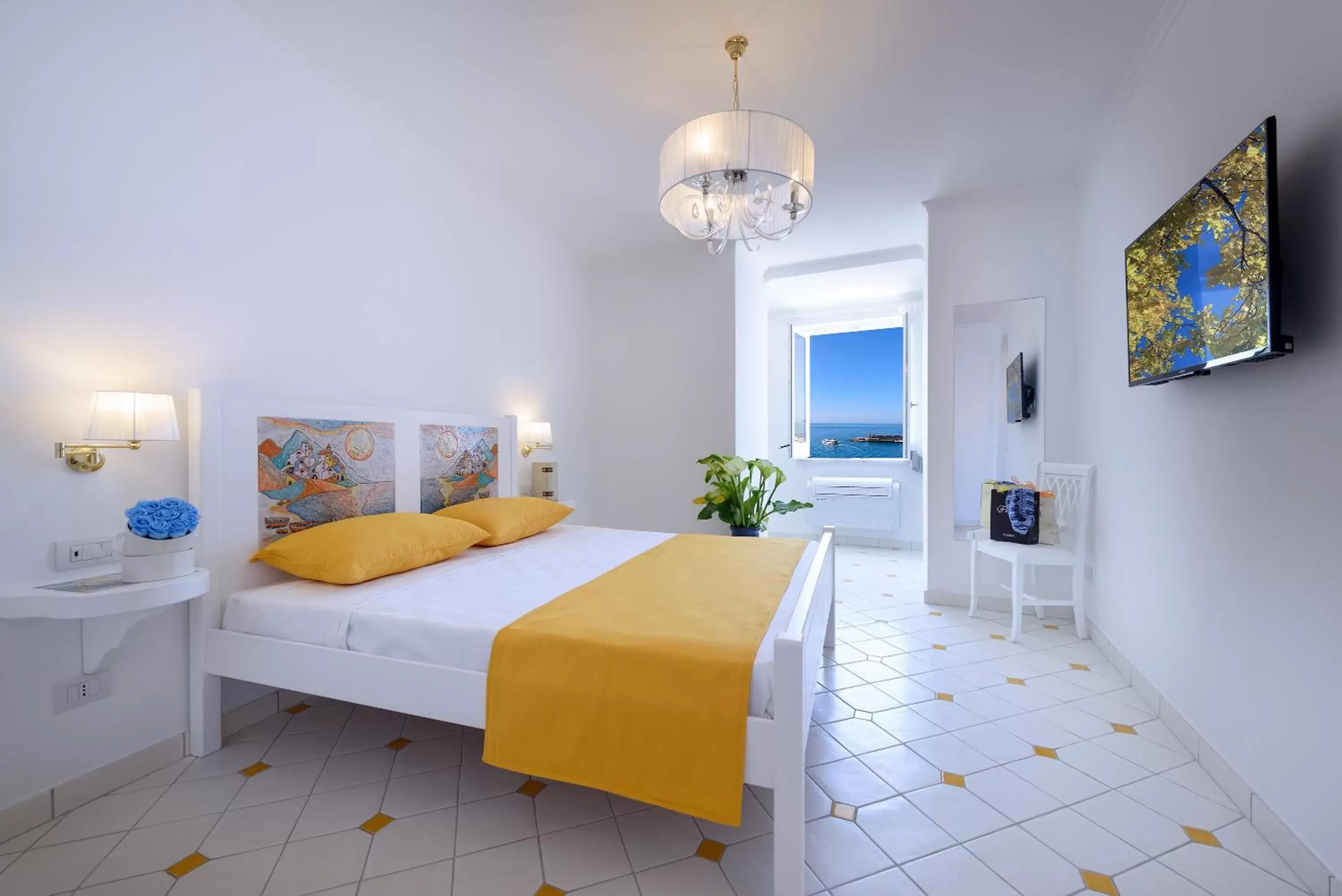 Bed in Vista d' Amalfi