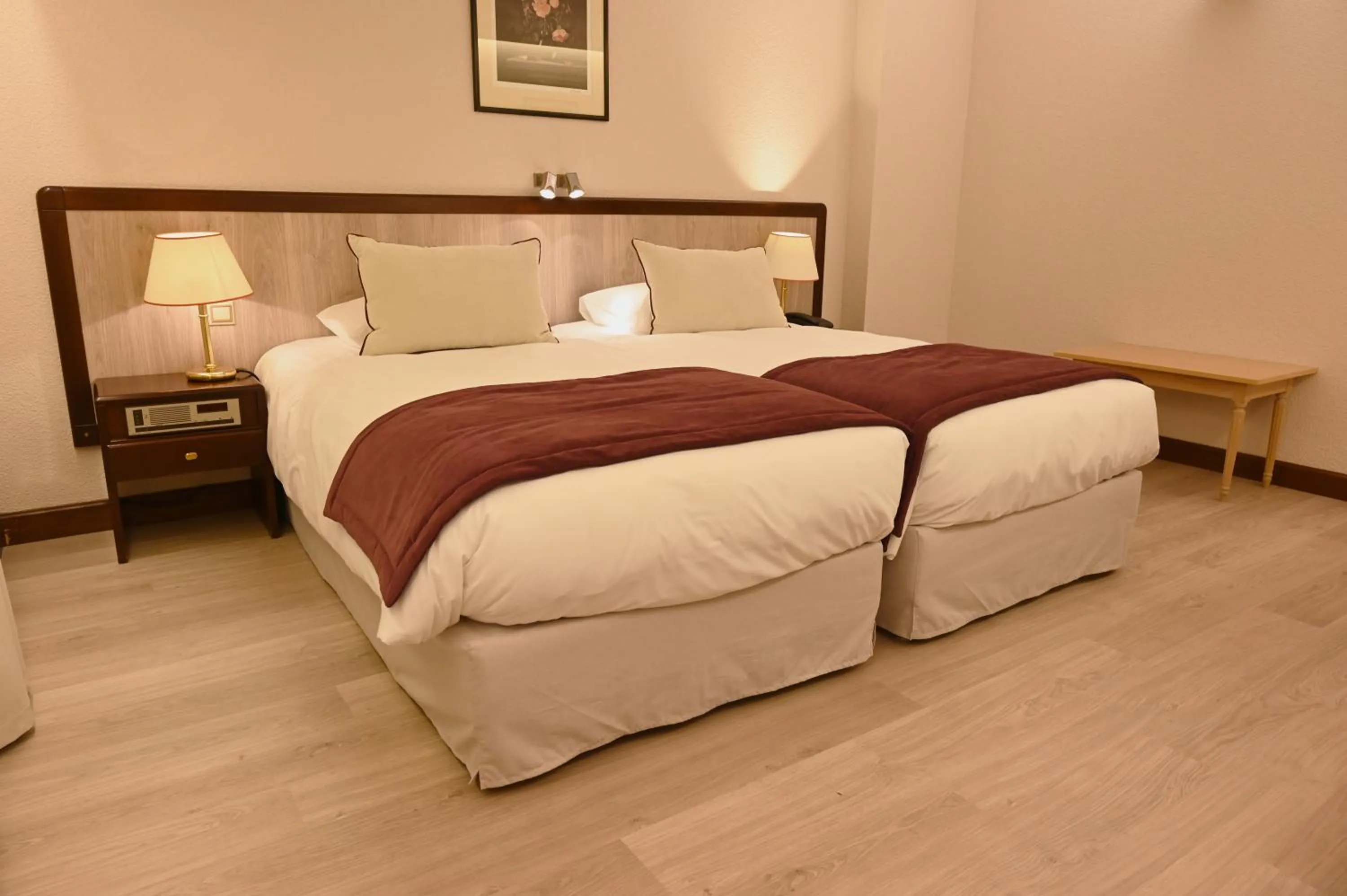 Bed in Hôtel Le Rempart