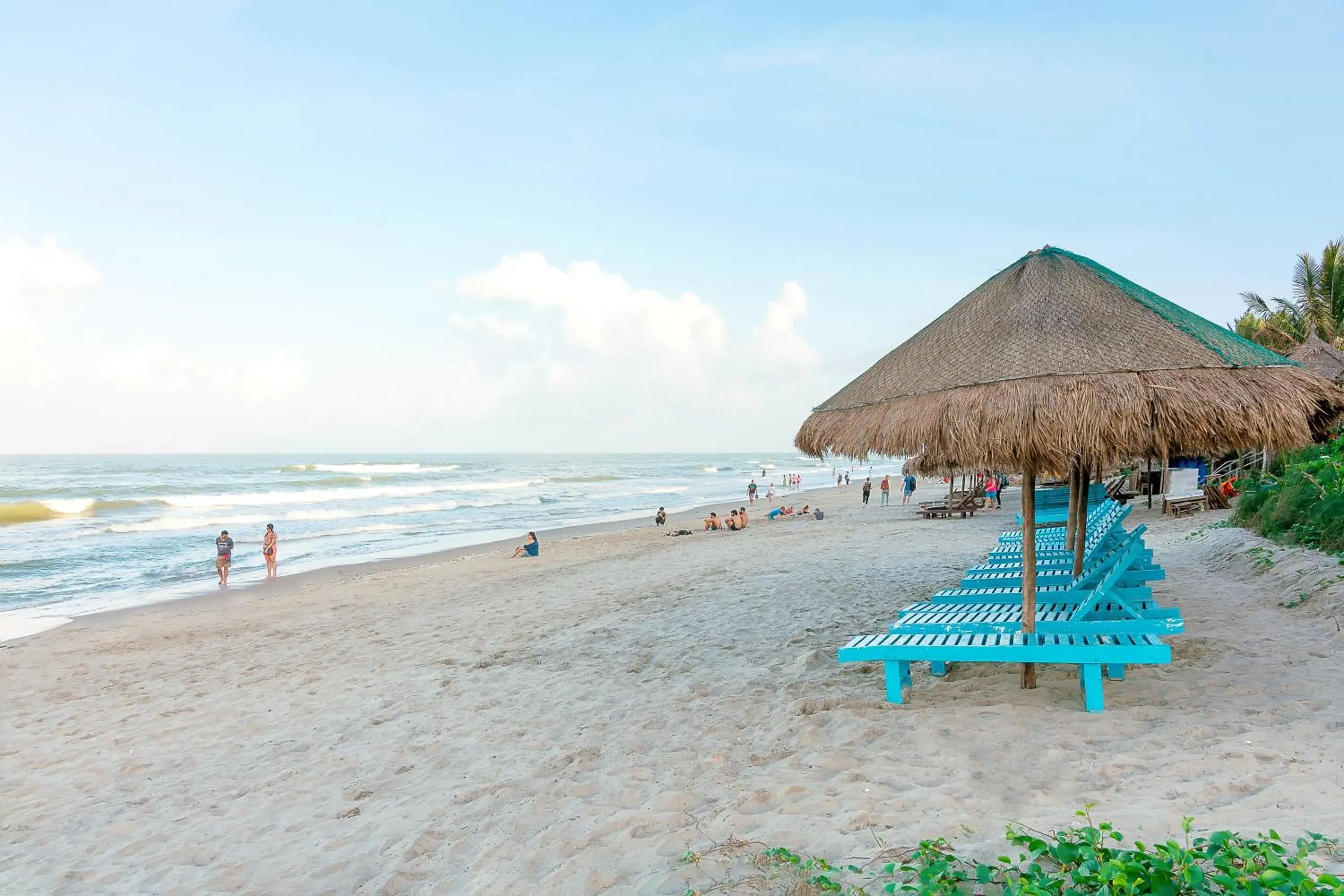 Beach in An Bang Beach Dolphin Homestay