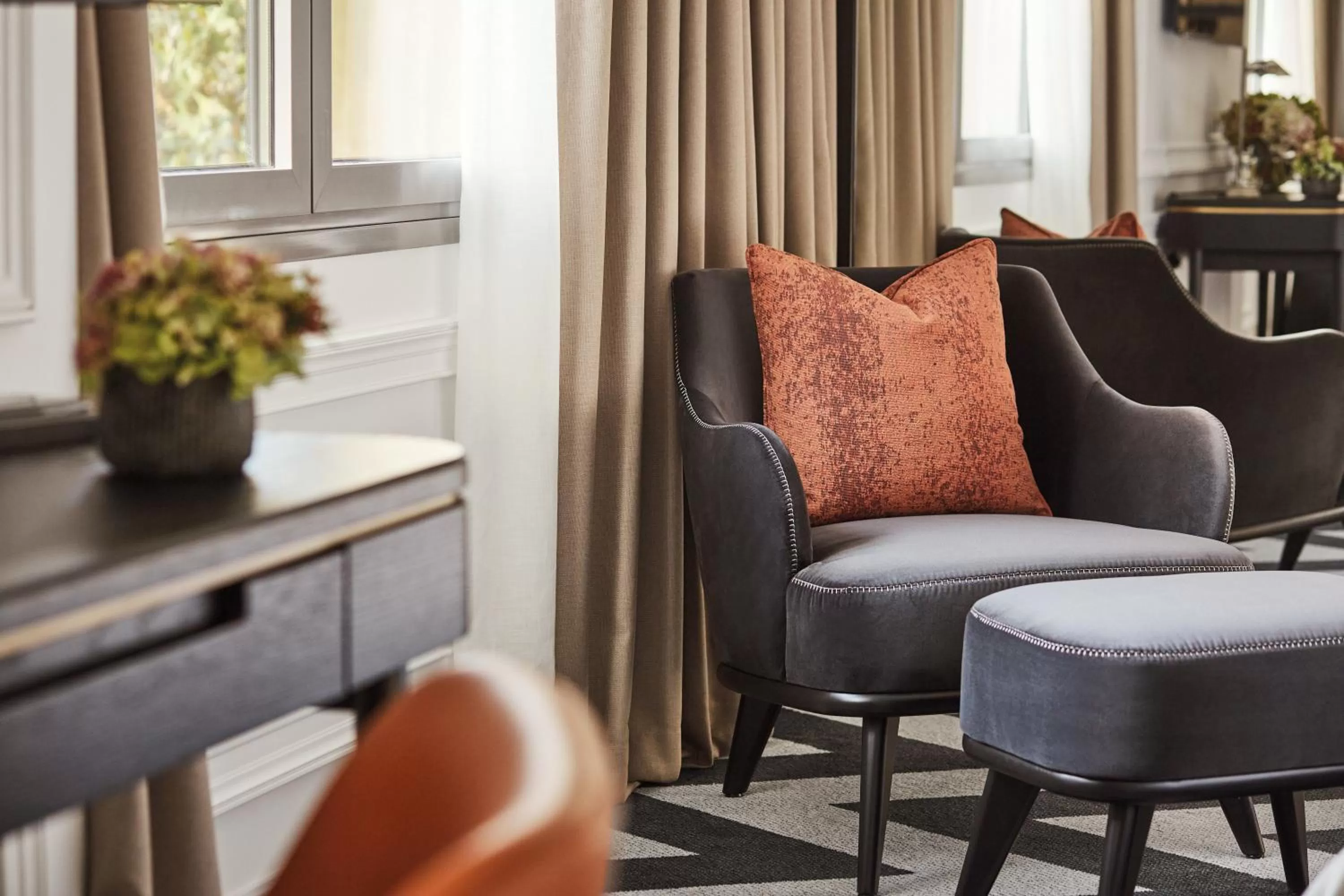 Decorative detail in Rosewood Villa Magna