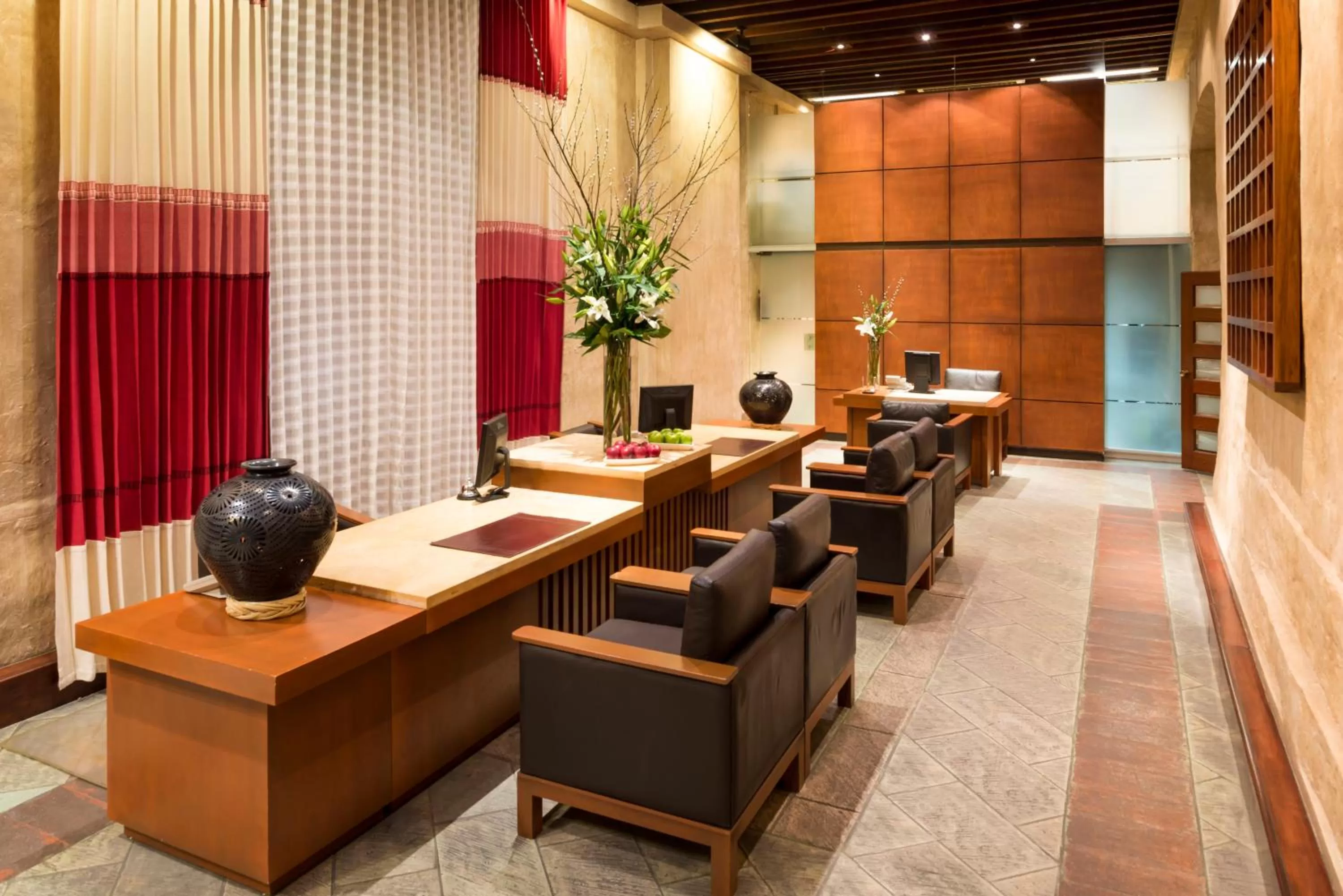 Lobby or reception in Quinta Real Oaxaca