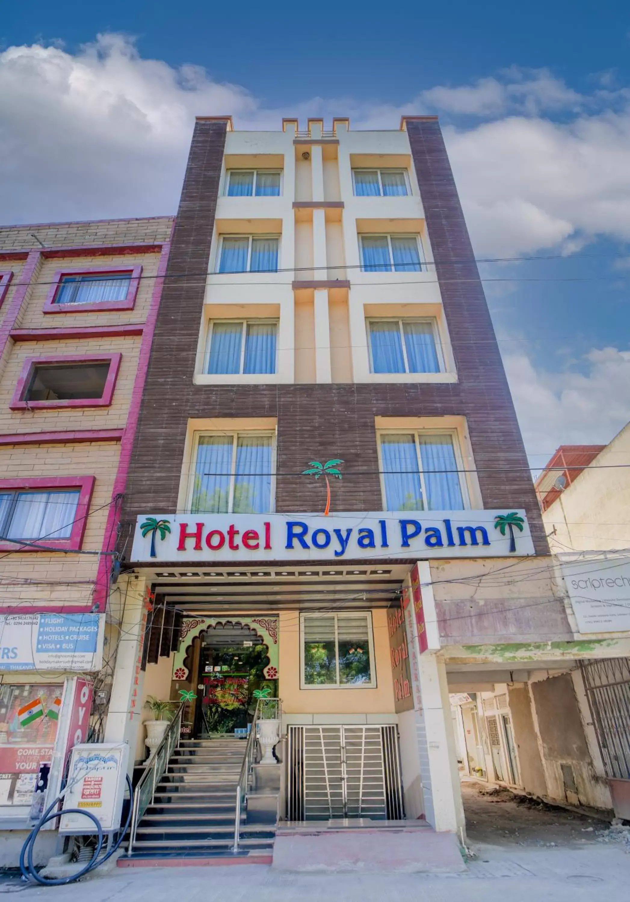 Property Building in Hotel Royal Palm - A Budget Hotel in Udaipur
