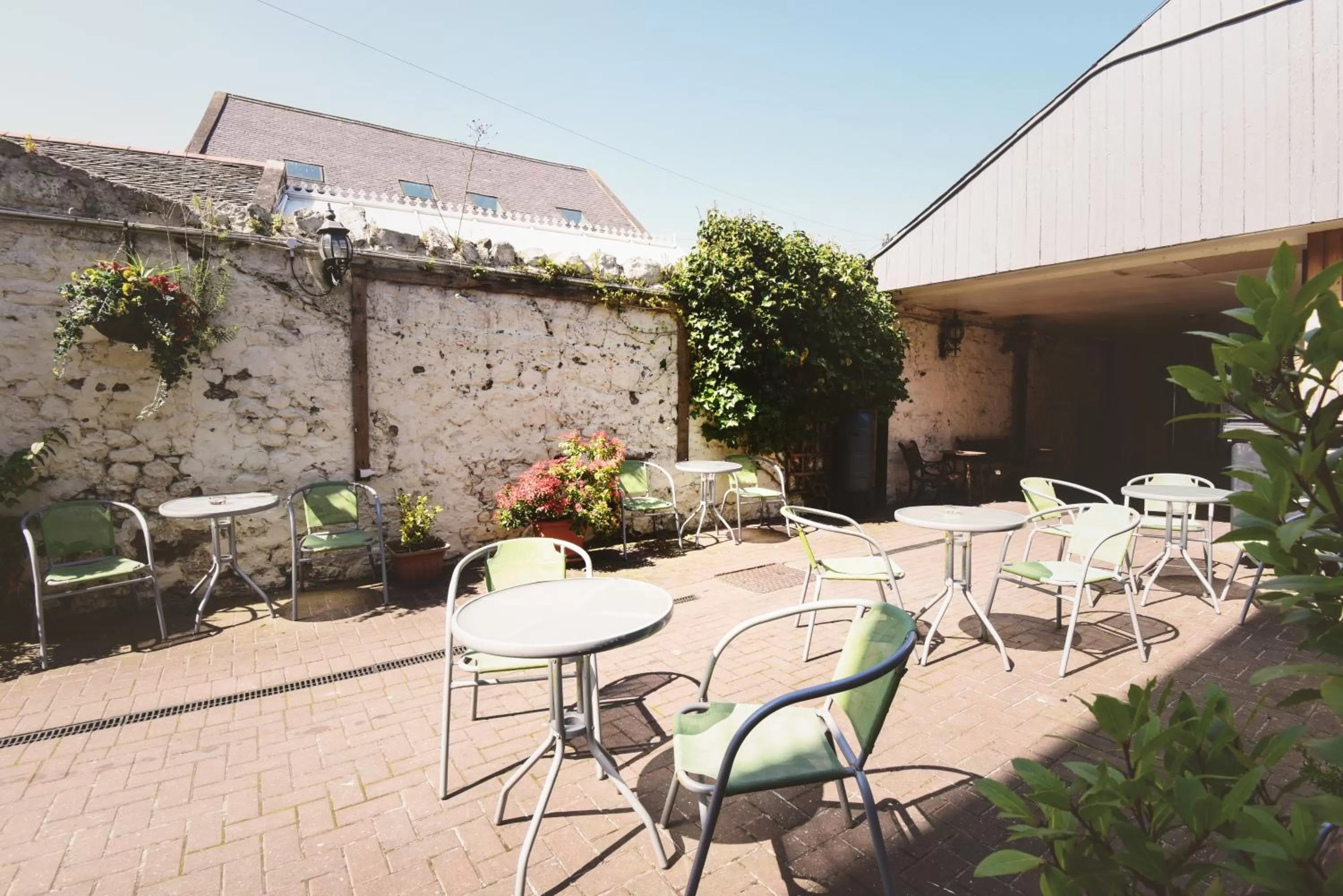 Balcony/Terrace in The Black Bull inn