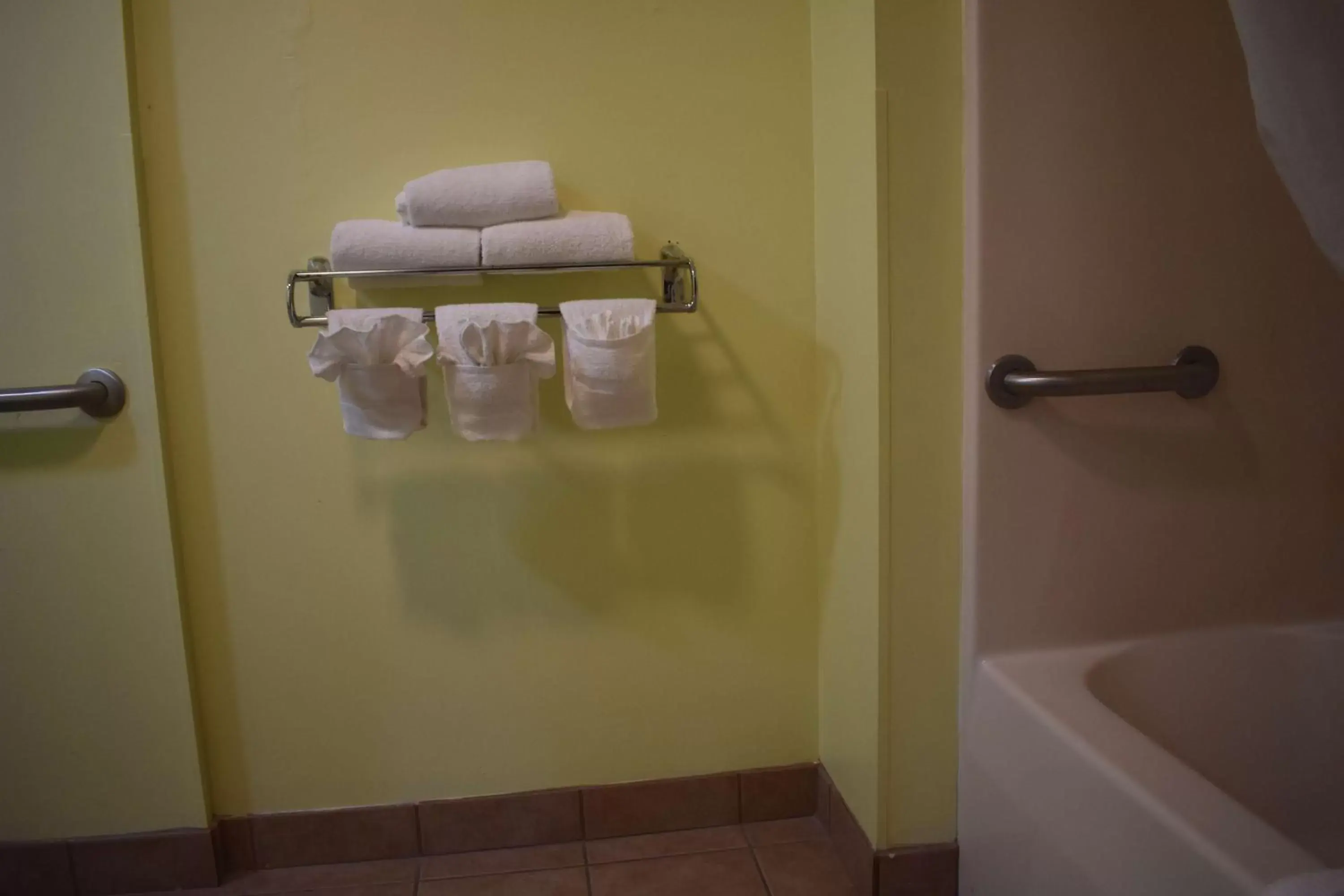 Bathroom in SureStay Hotel by Best Western Brunswick