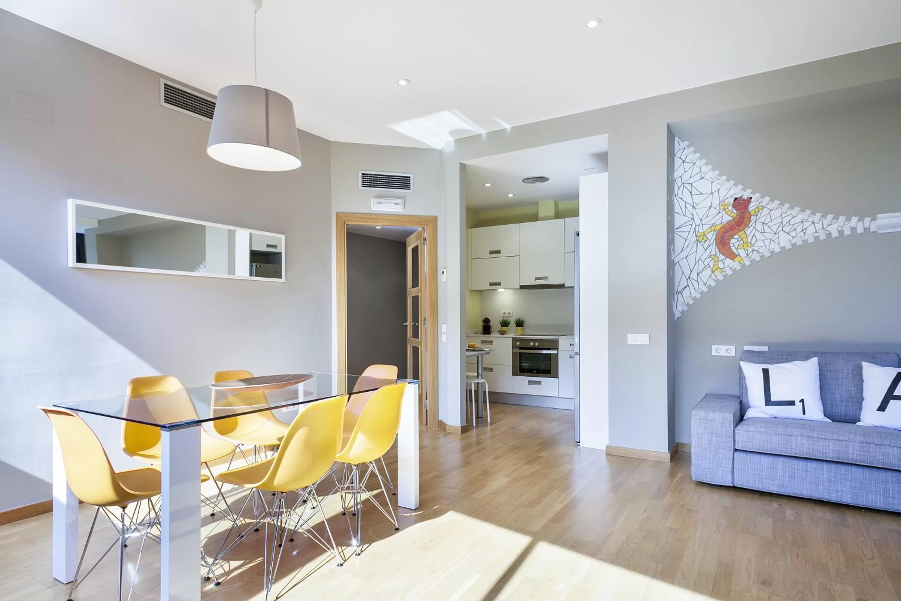 Kitchen or kitchenette in Hotel Acta Laumon