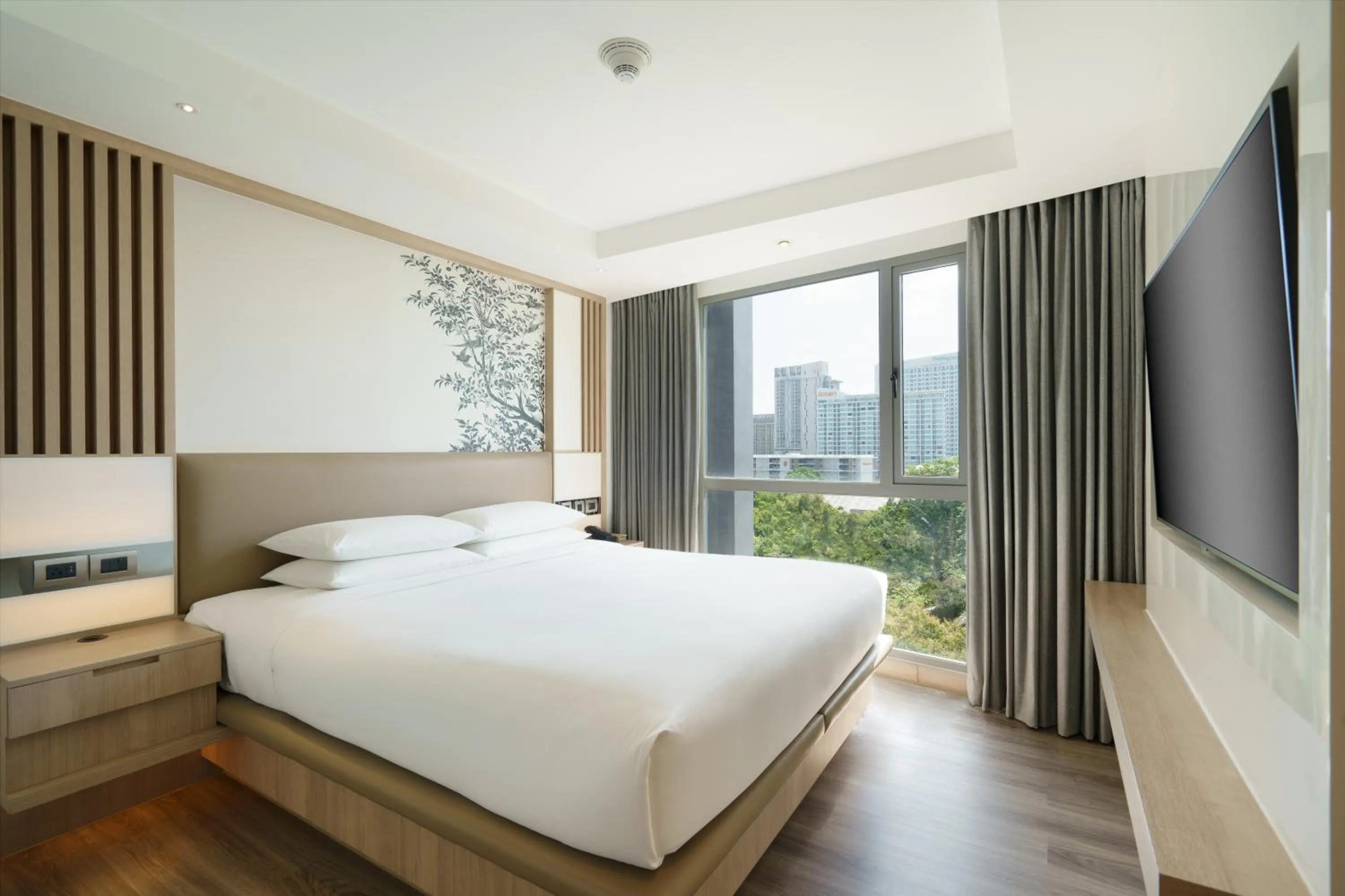 Bedroom, Bed in Courtyard by Marriott North Pattaya
