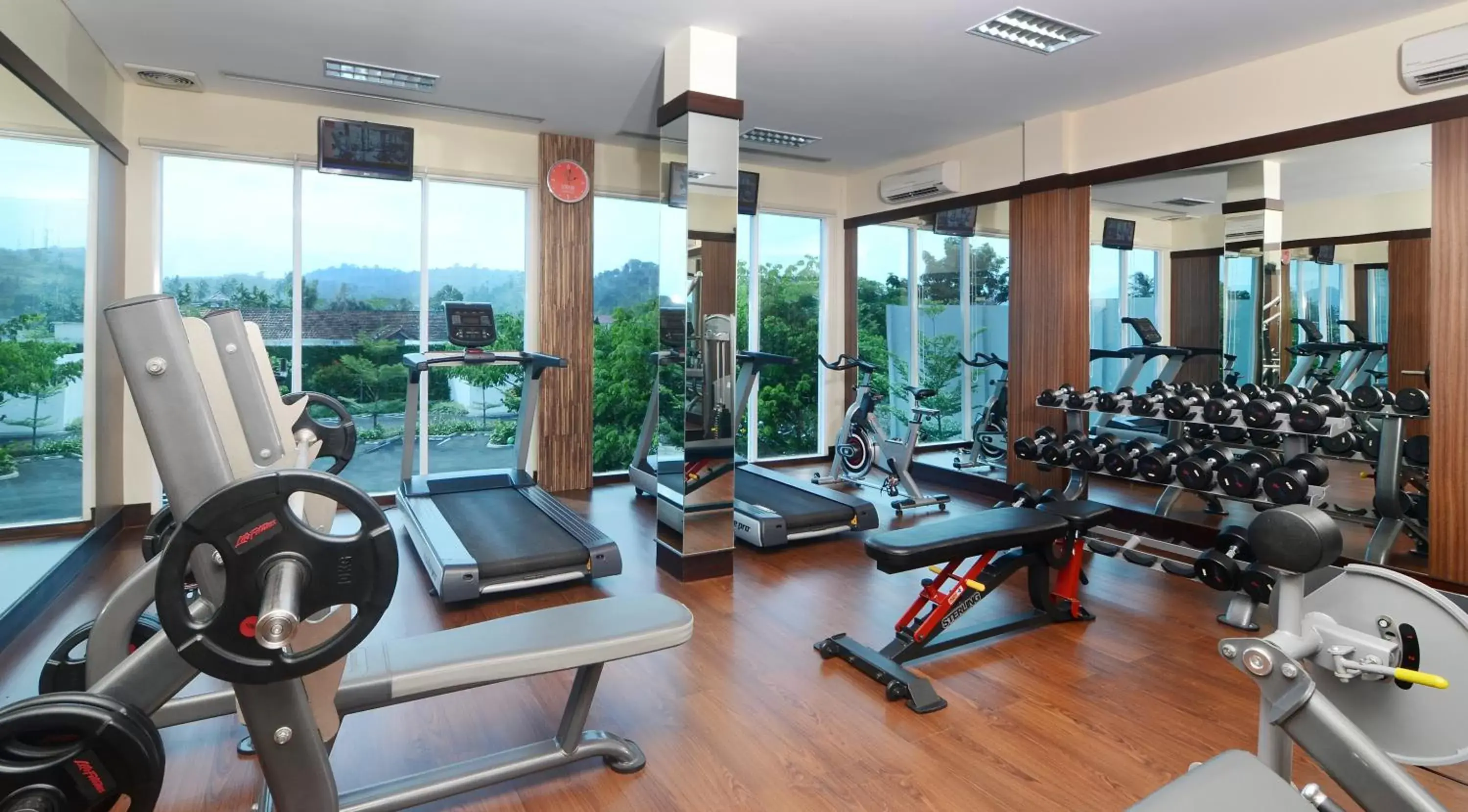 Fitness centre/facilities in Emersia Hotel and Resort Fitness centre/facilities in Emersia Hotel and Resort