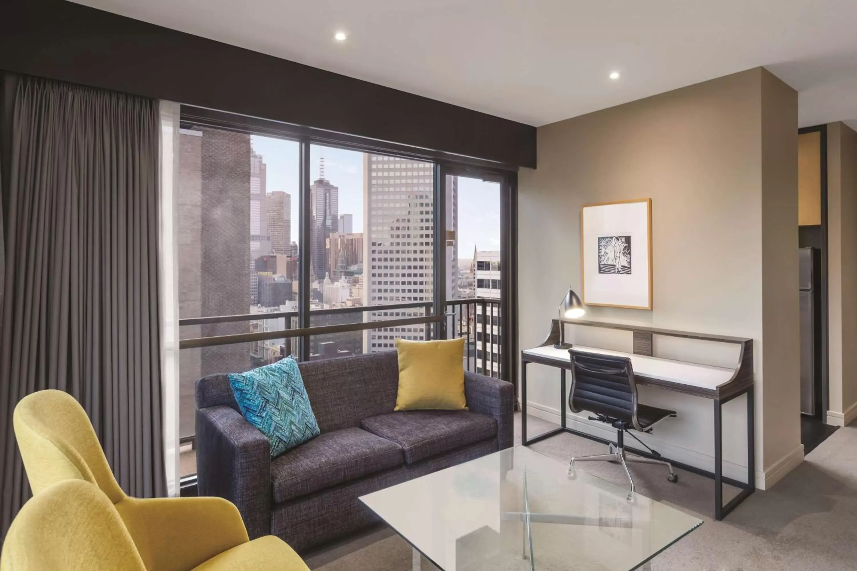 Living room, Seating Area in Adina Apartment Hotel Melbourne