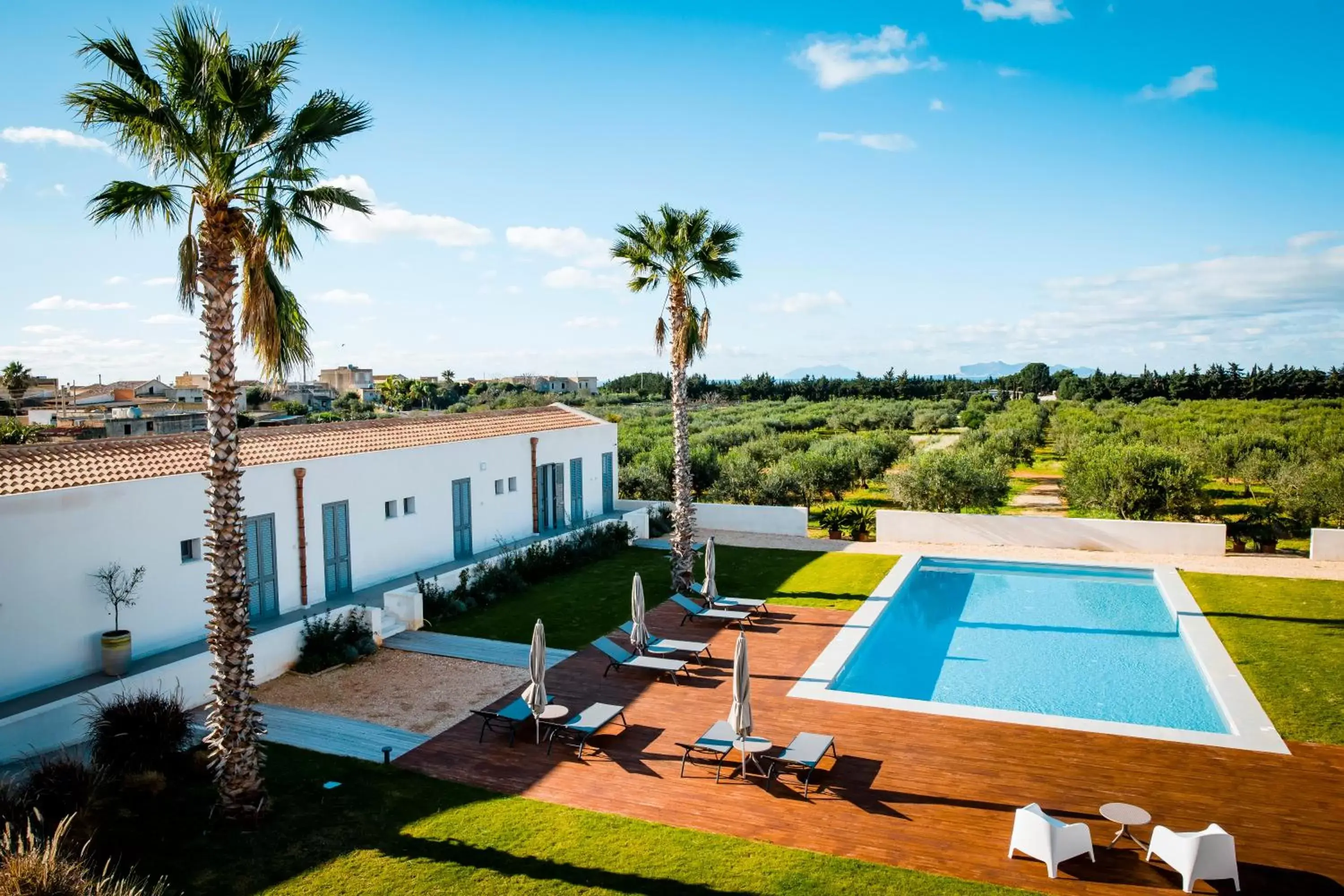 Garden view, Pool View in Baglio Custera