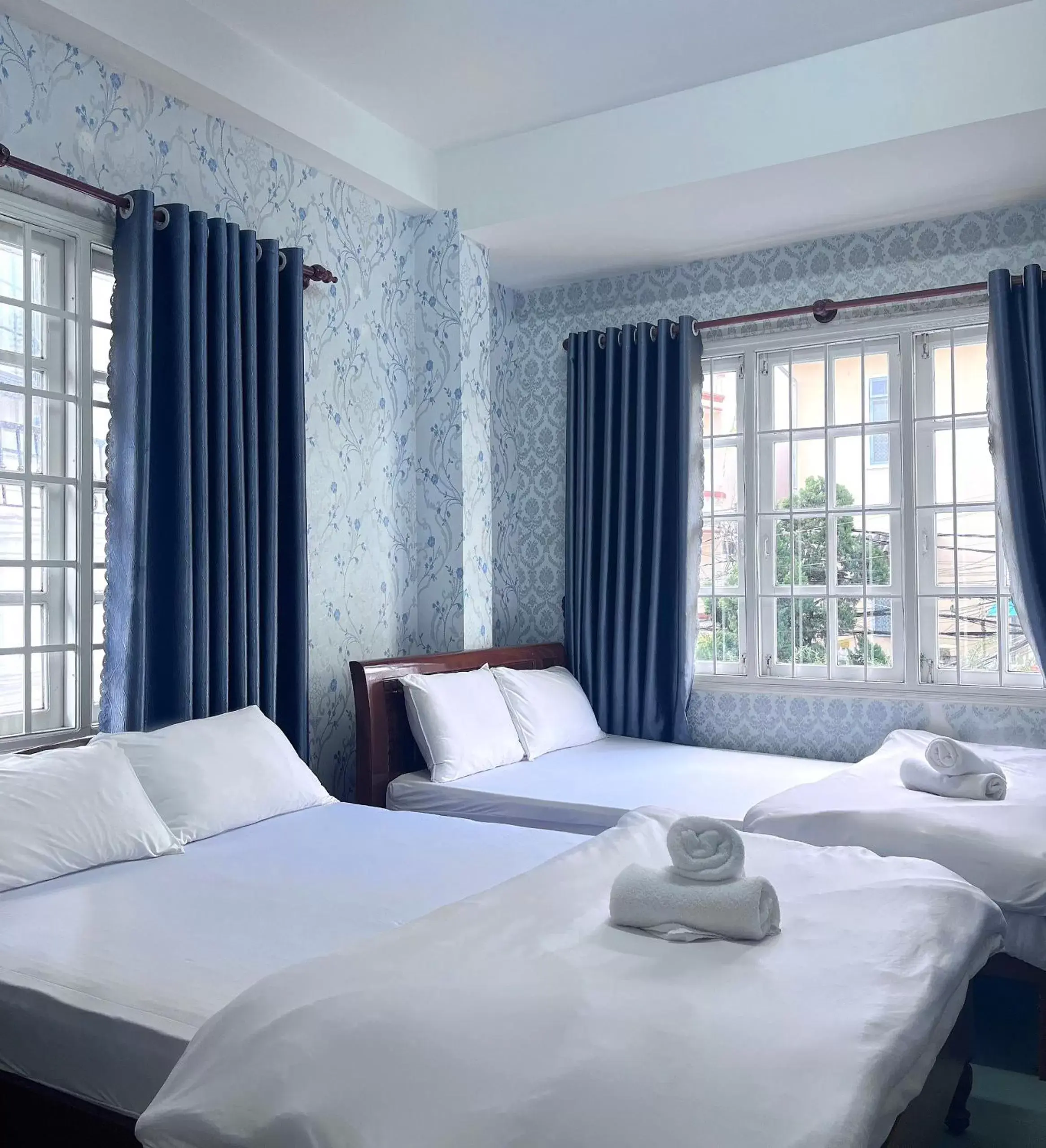 Photo of the whole room, Bed in Glory Gia Huy Hotel Photo of the whole room, Bed in Glory Gia Huy Hotel