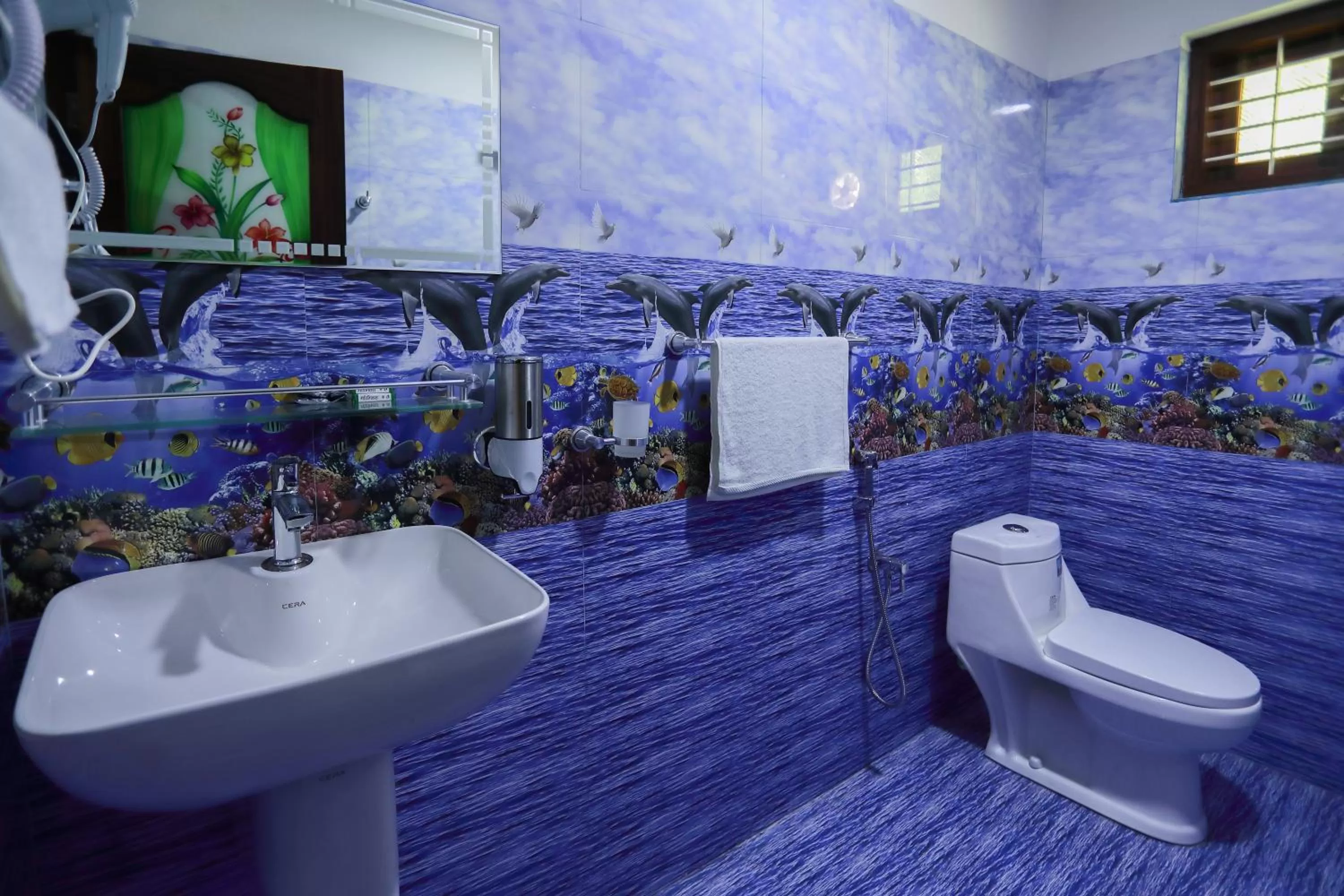 Toilet in LEISURE VALLEY BEACH RESORT