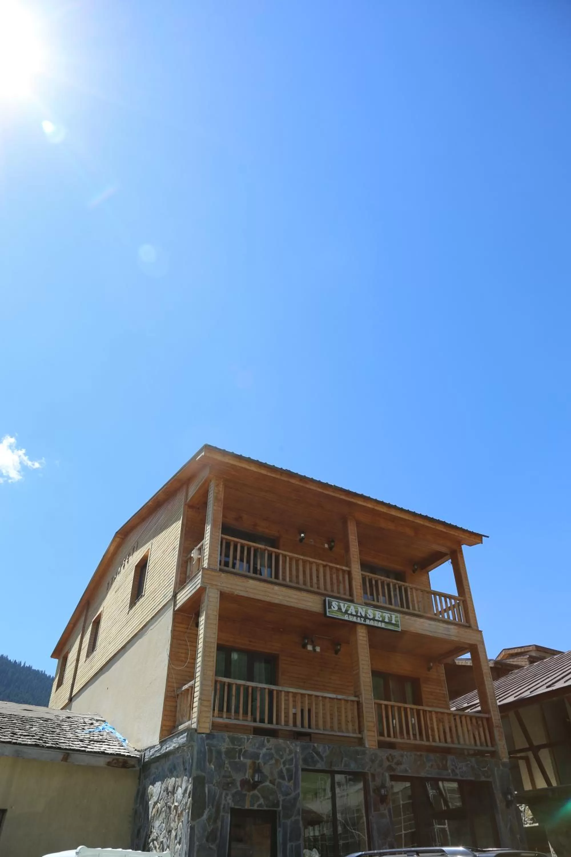 Property building in Hotel Svanseti