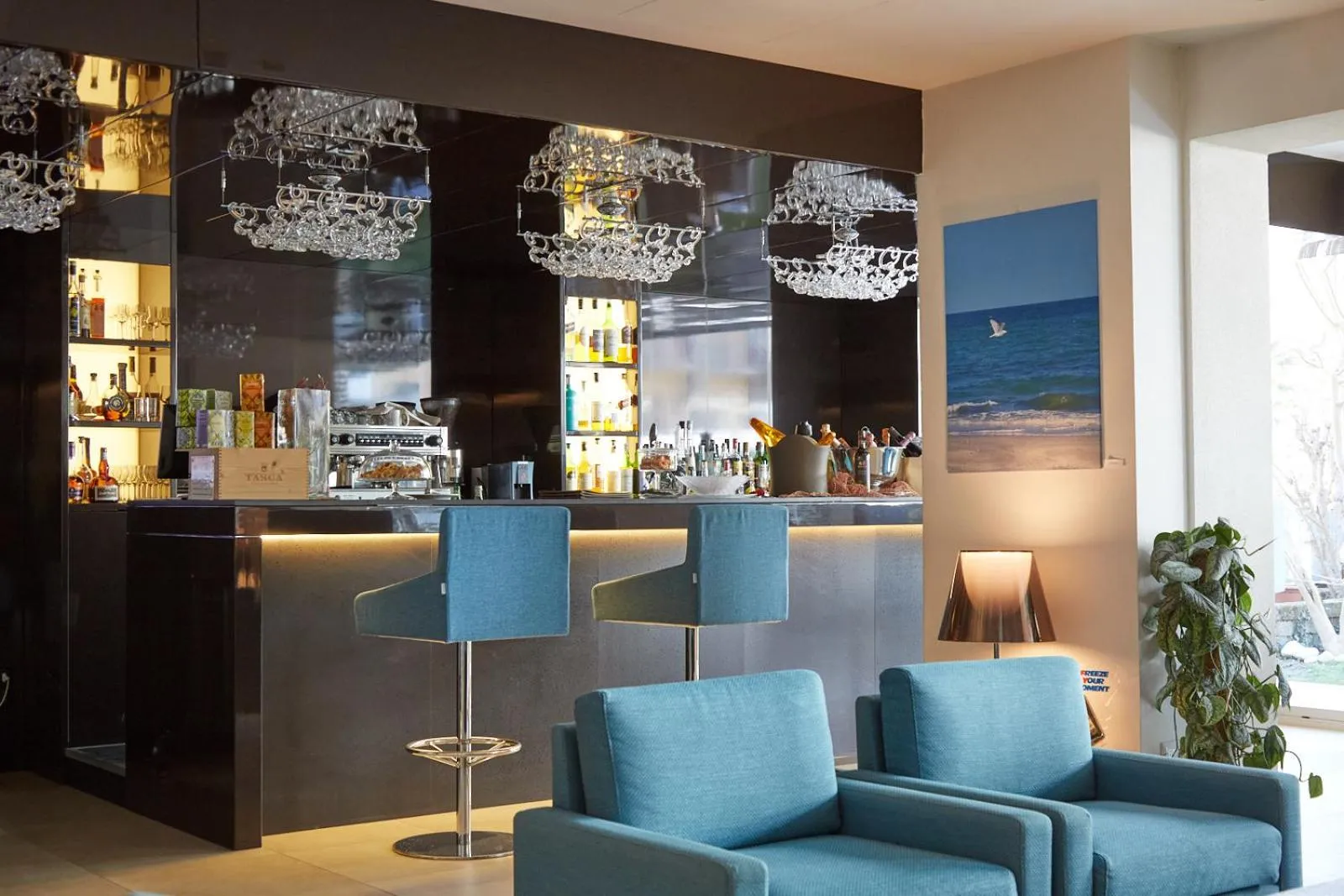 Lounge or bar in Bellettini Hotel