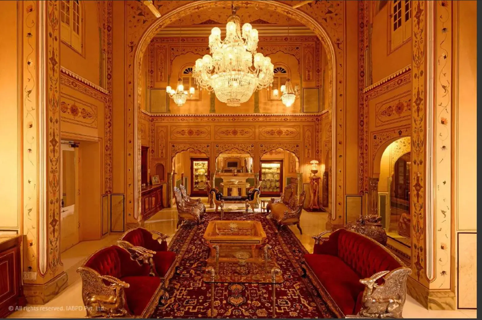 View (from property/room), Seating Area in The Raj Palace (Small Luxury Hotels of the World)