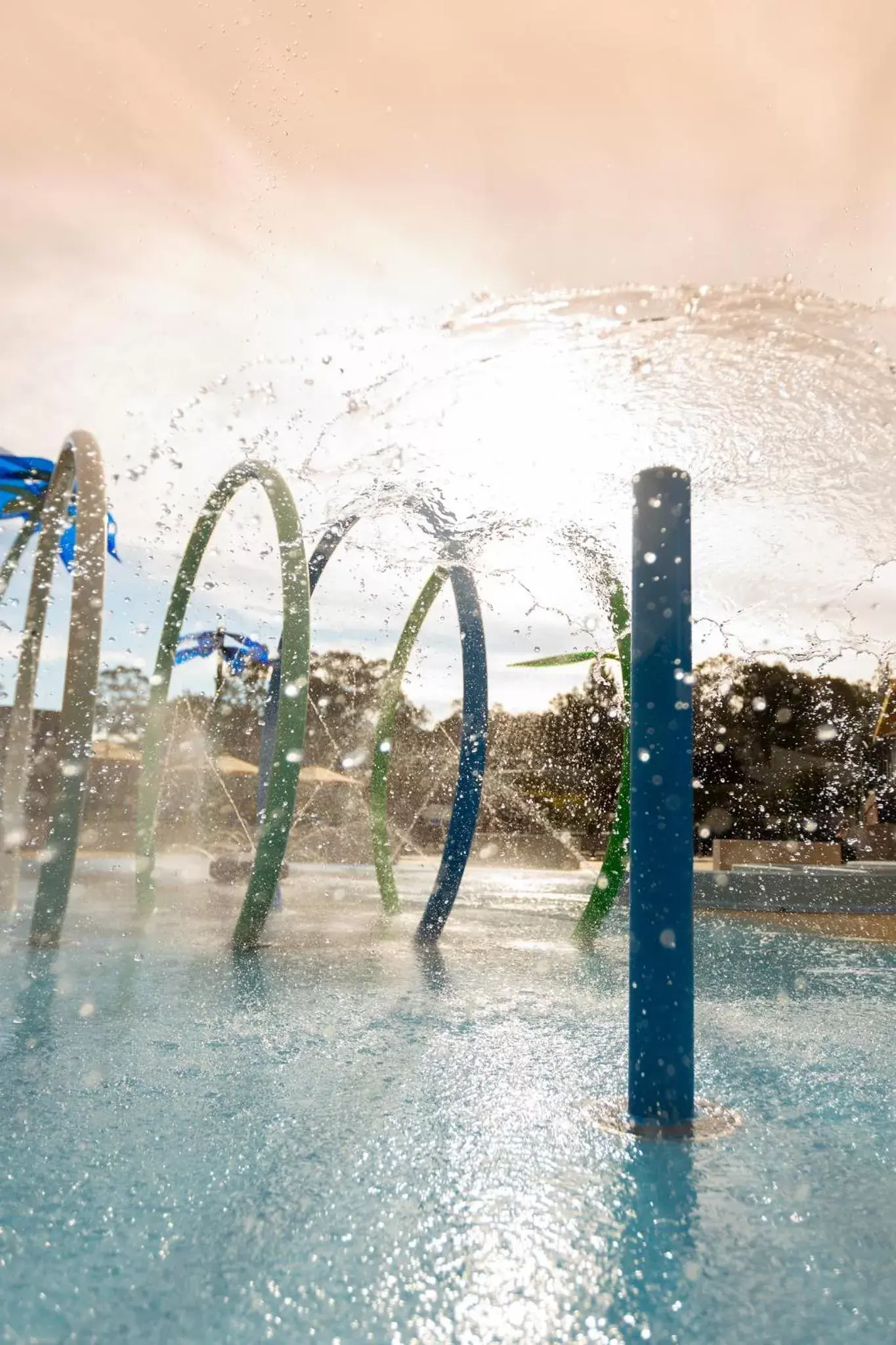 Aqua park in Alivio Tourist Park Canberra