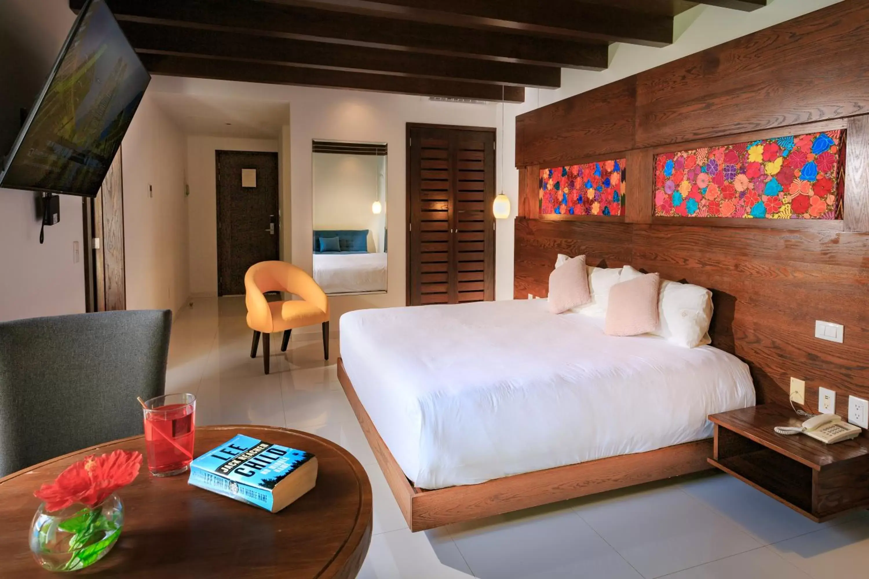 Bed in Soul Beach Boutique Hotel & Spa