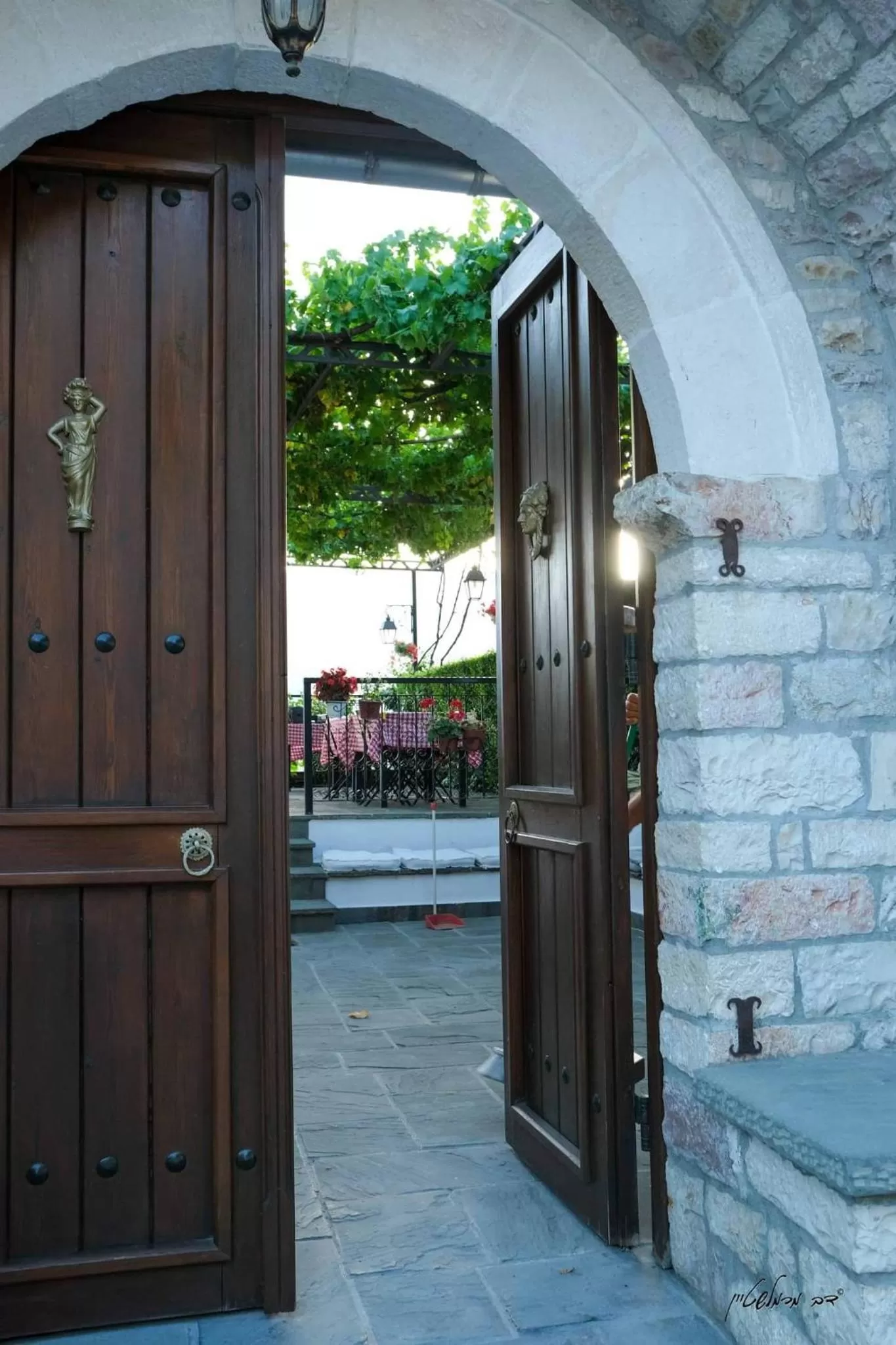 Patio in Boutique Hotel Musée