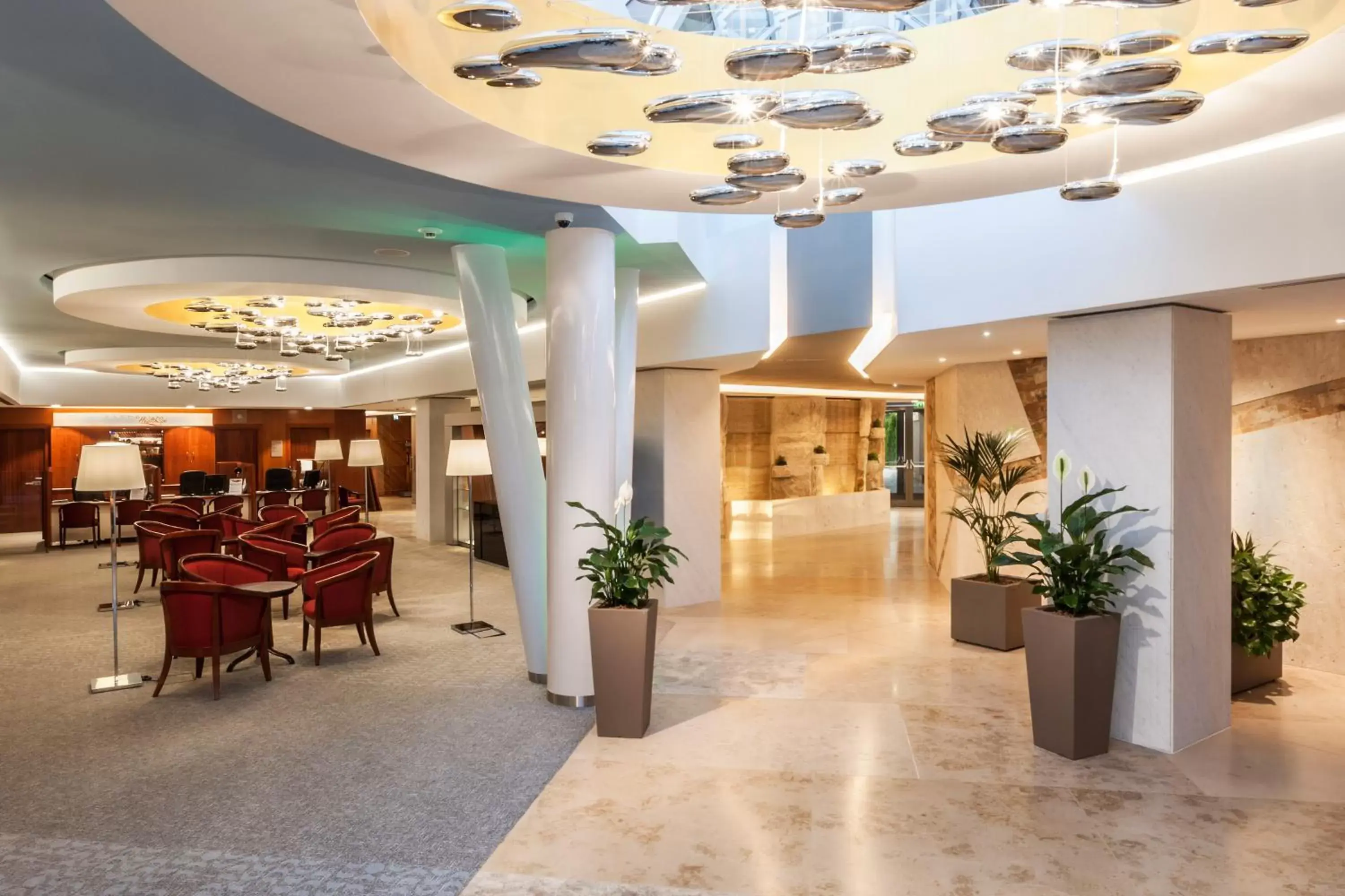 Lobby or reception in Ensana Thermal Aqua