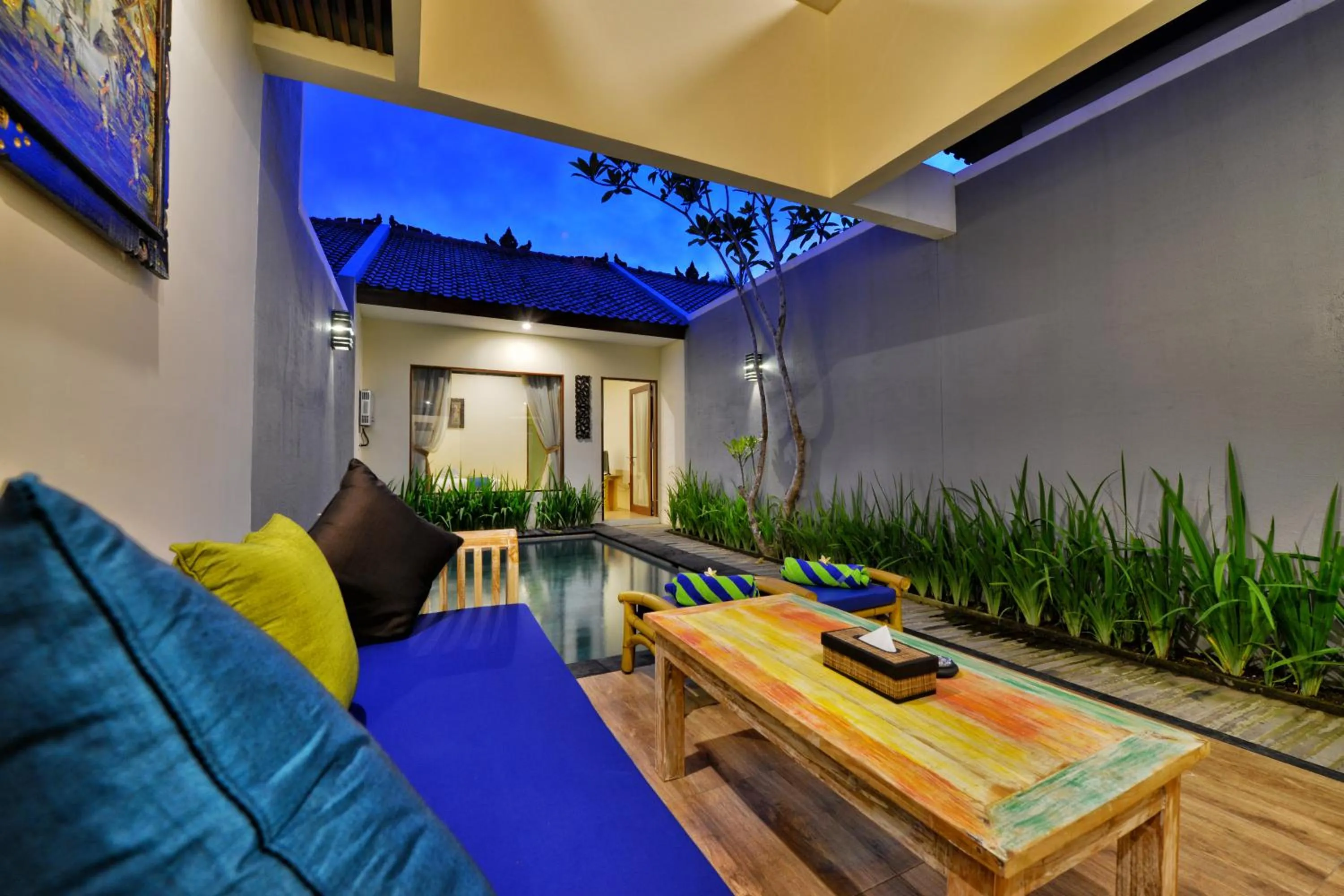 Decorative detail in Yoga Ubud Private Pool Villa