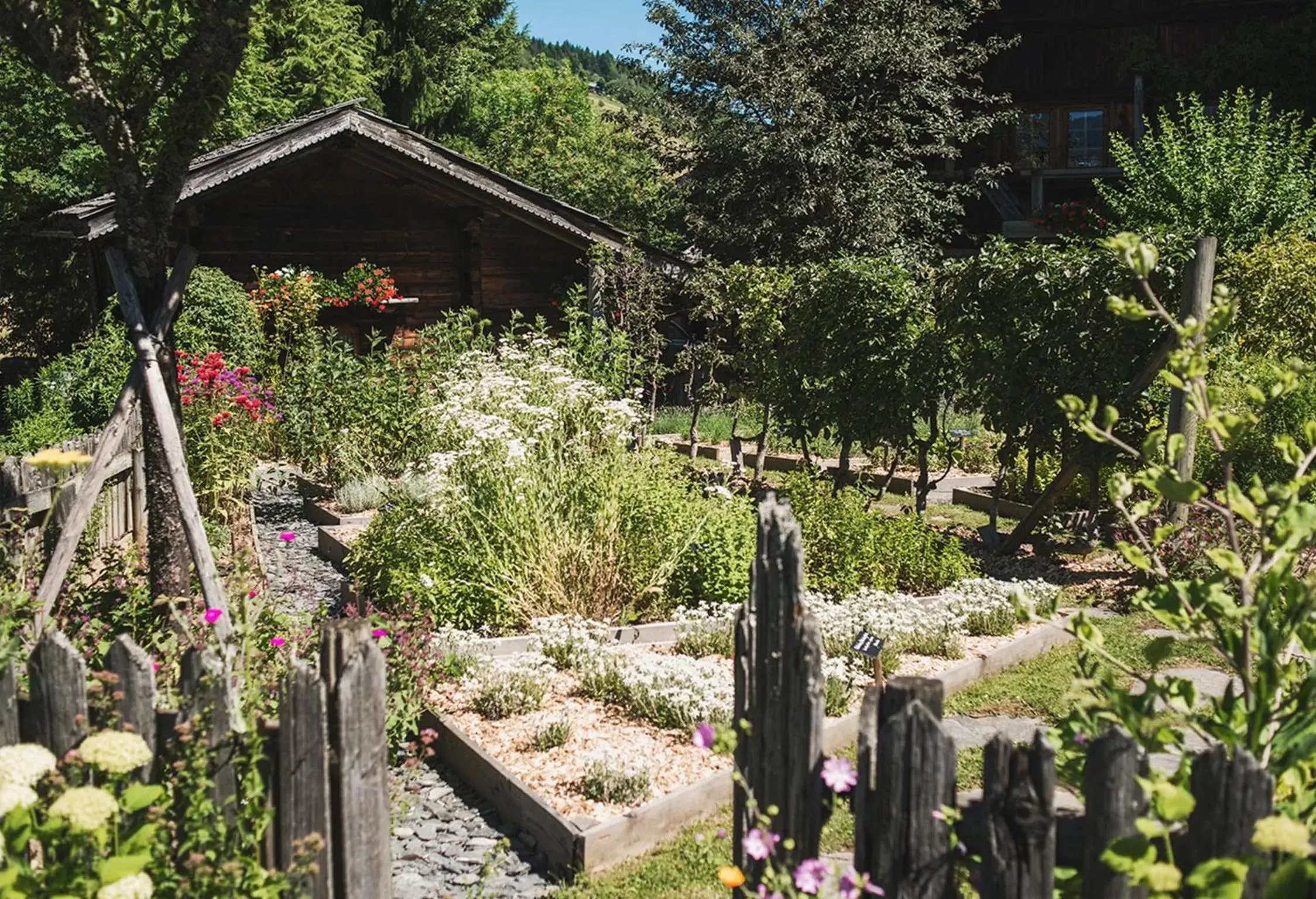 Spring in Les Fermes de Marie