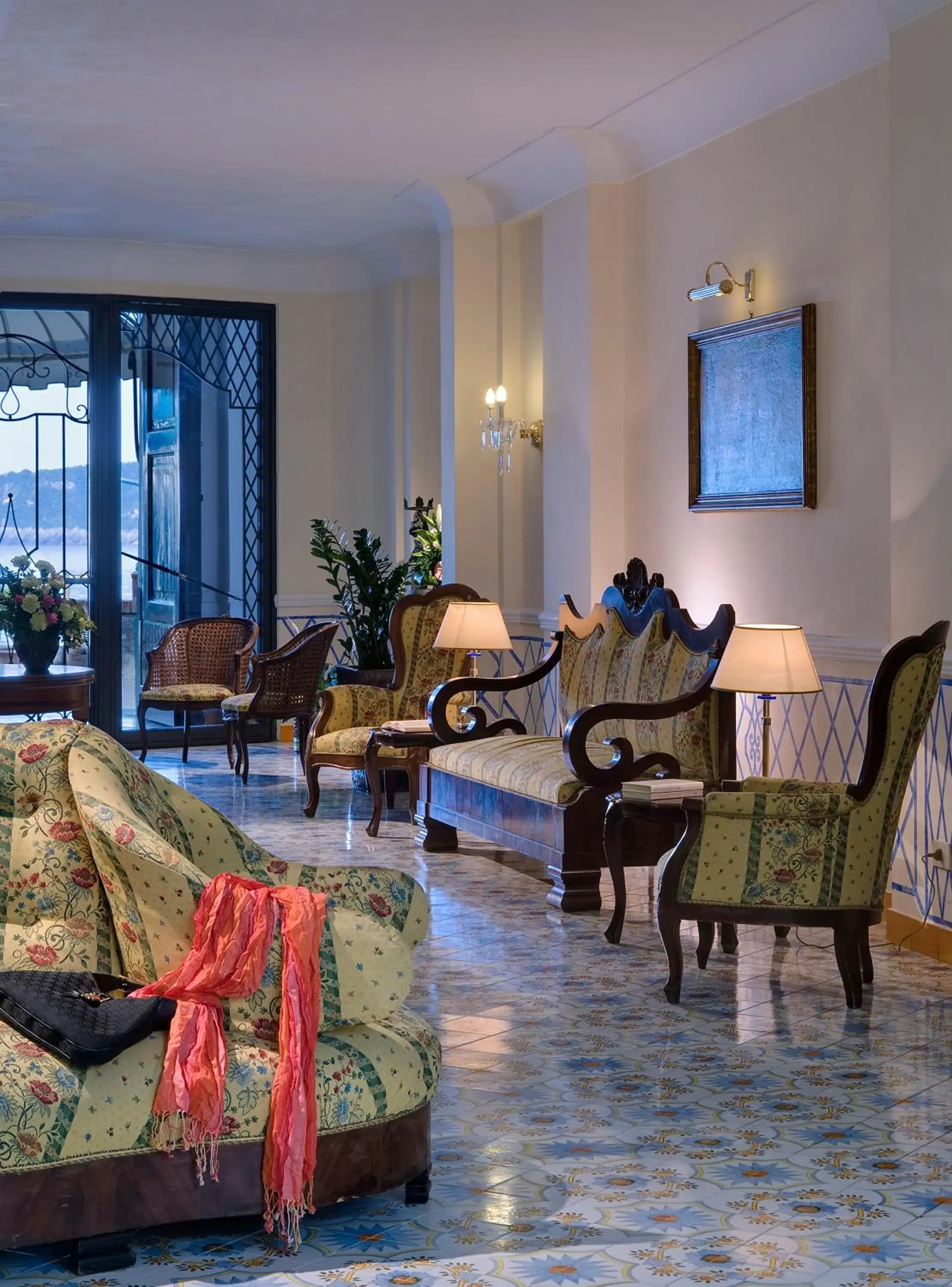 Lobby or reception, Seating Area in Hotel Mare Blu Terme