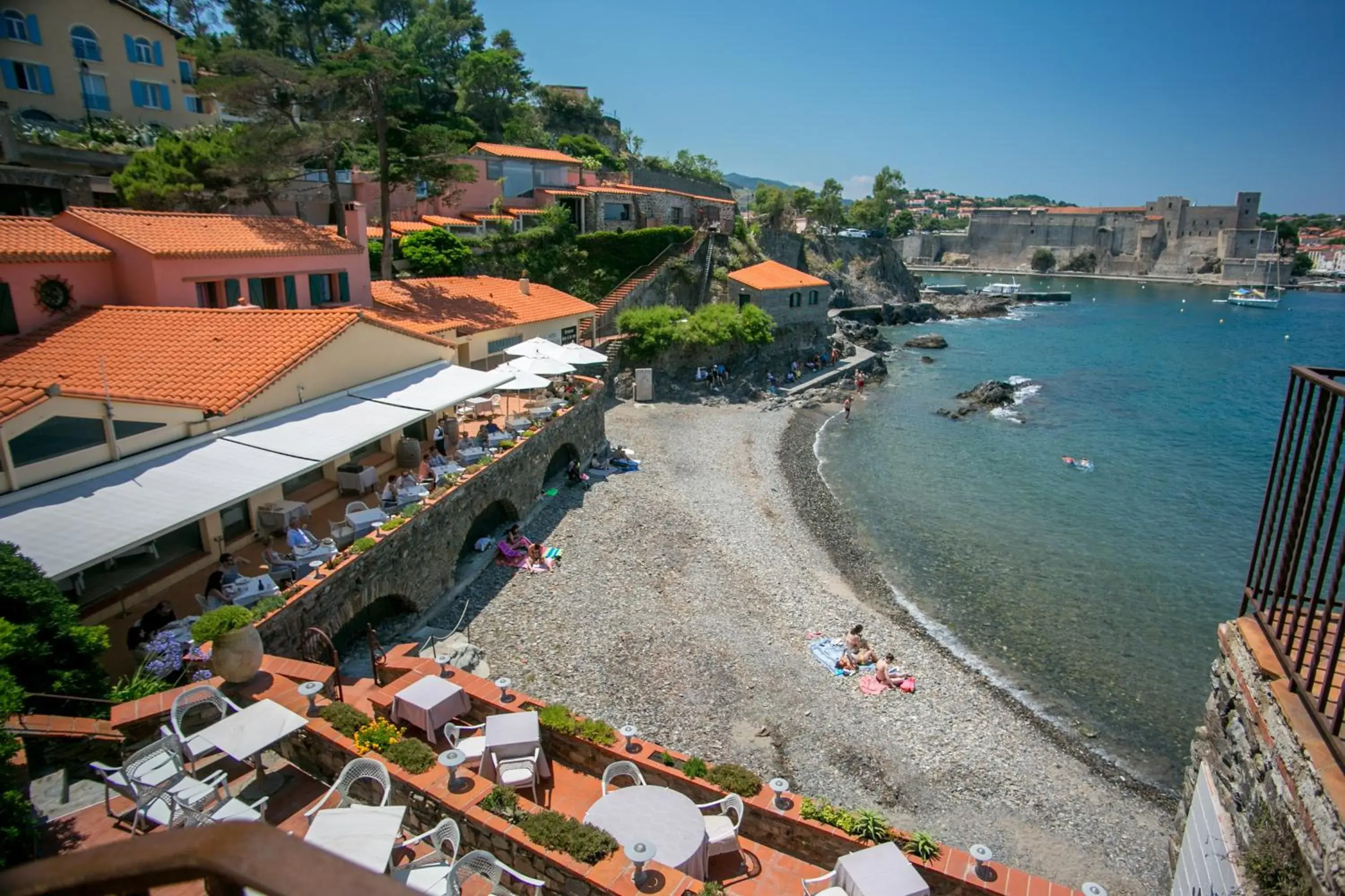 Day, Bird's-eye View in Le Relais Des Trois Mas