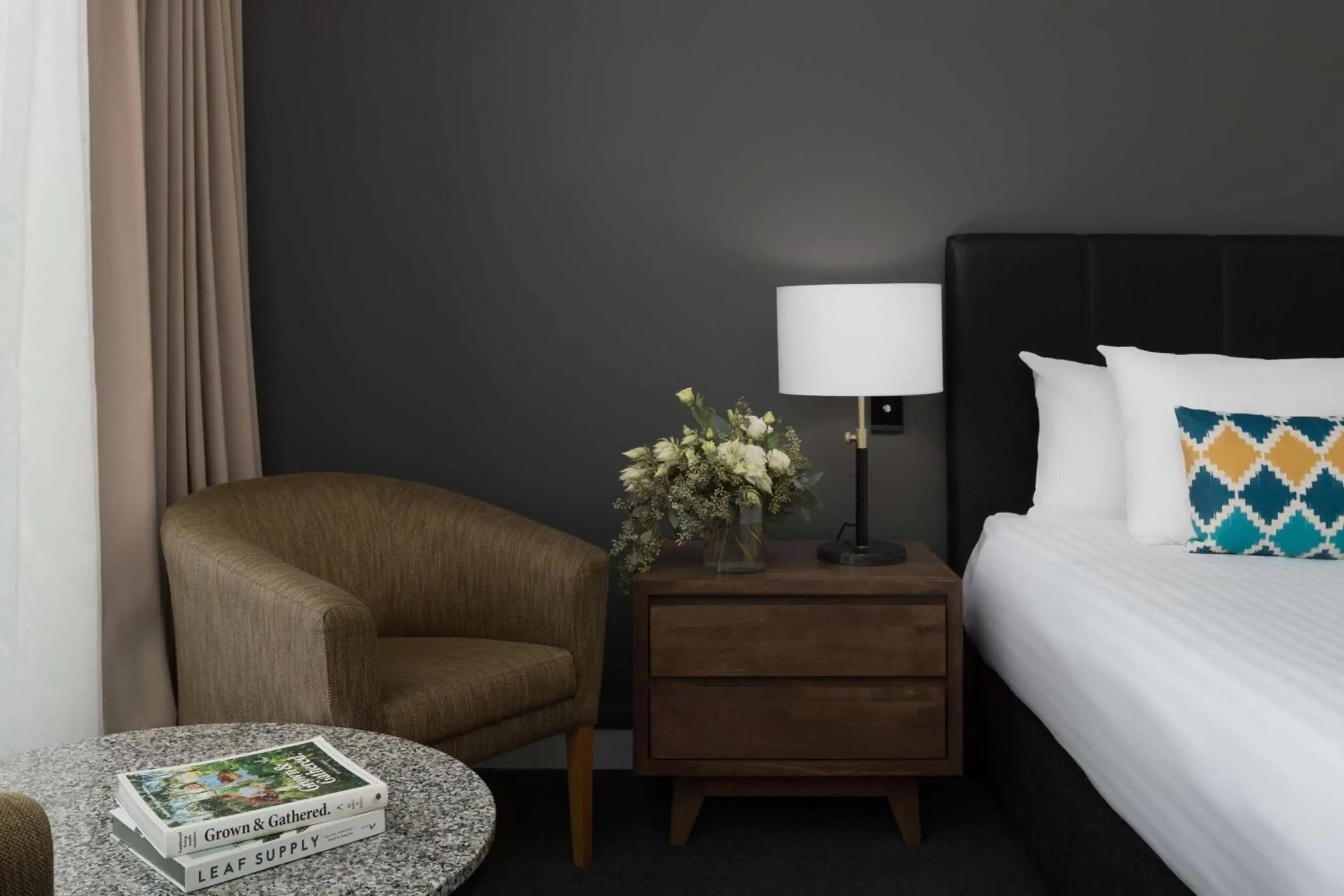 Bedroom, Bed in Esplanade Hotel Fremantle - by Rydges