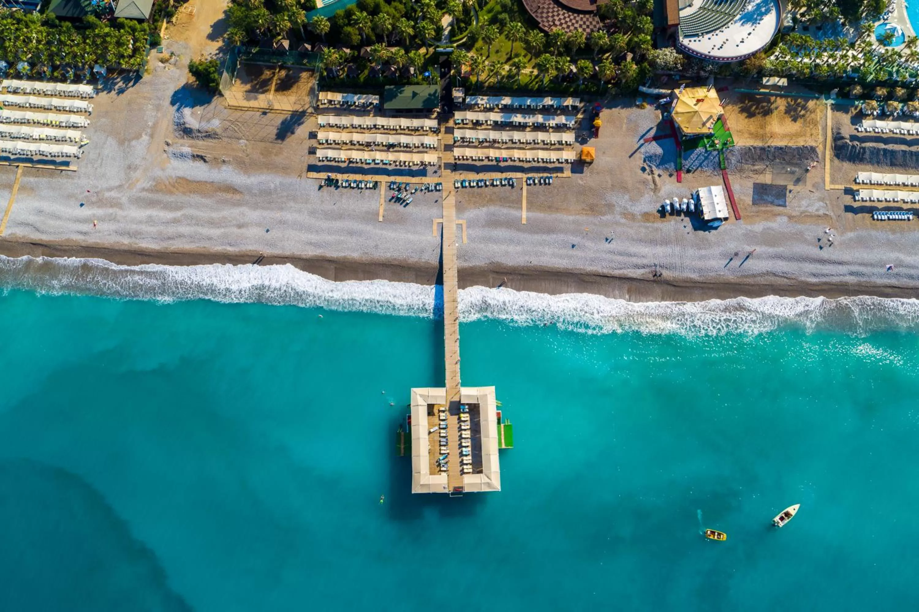 Bird's eye view in Mukarnas Spa & Resort Hotel