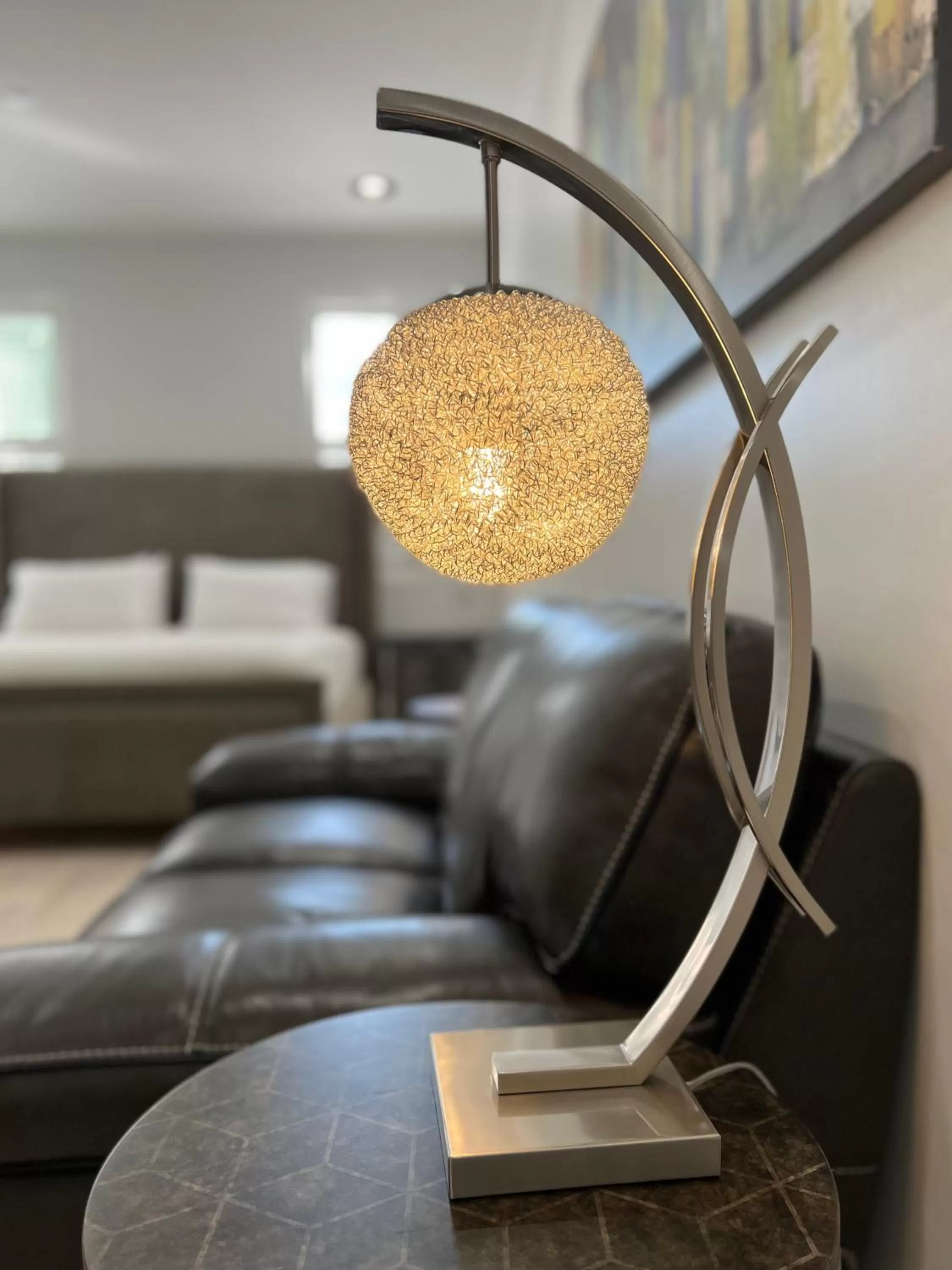 Bed in Elaine's Cape May Boutique Hotel