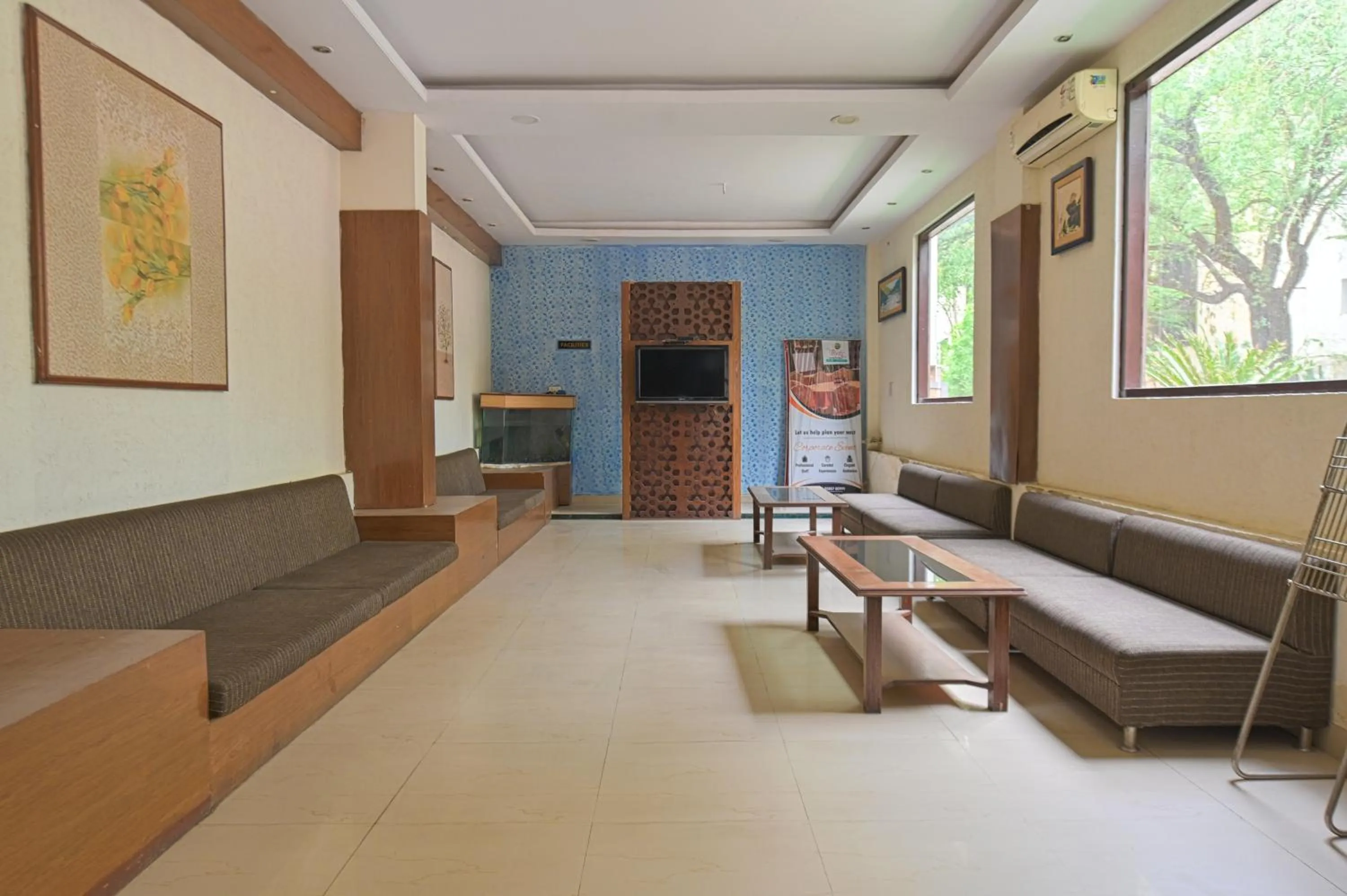 Lobby or reception in The Byke Grassfield Resort with Outdoor Pool, Shyam Nagar, Jaipur