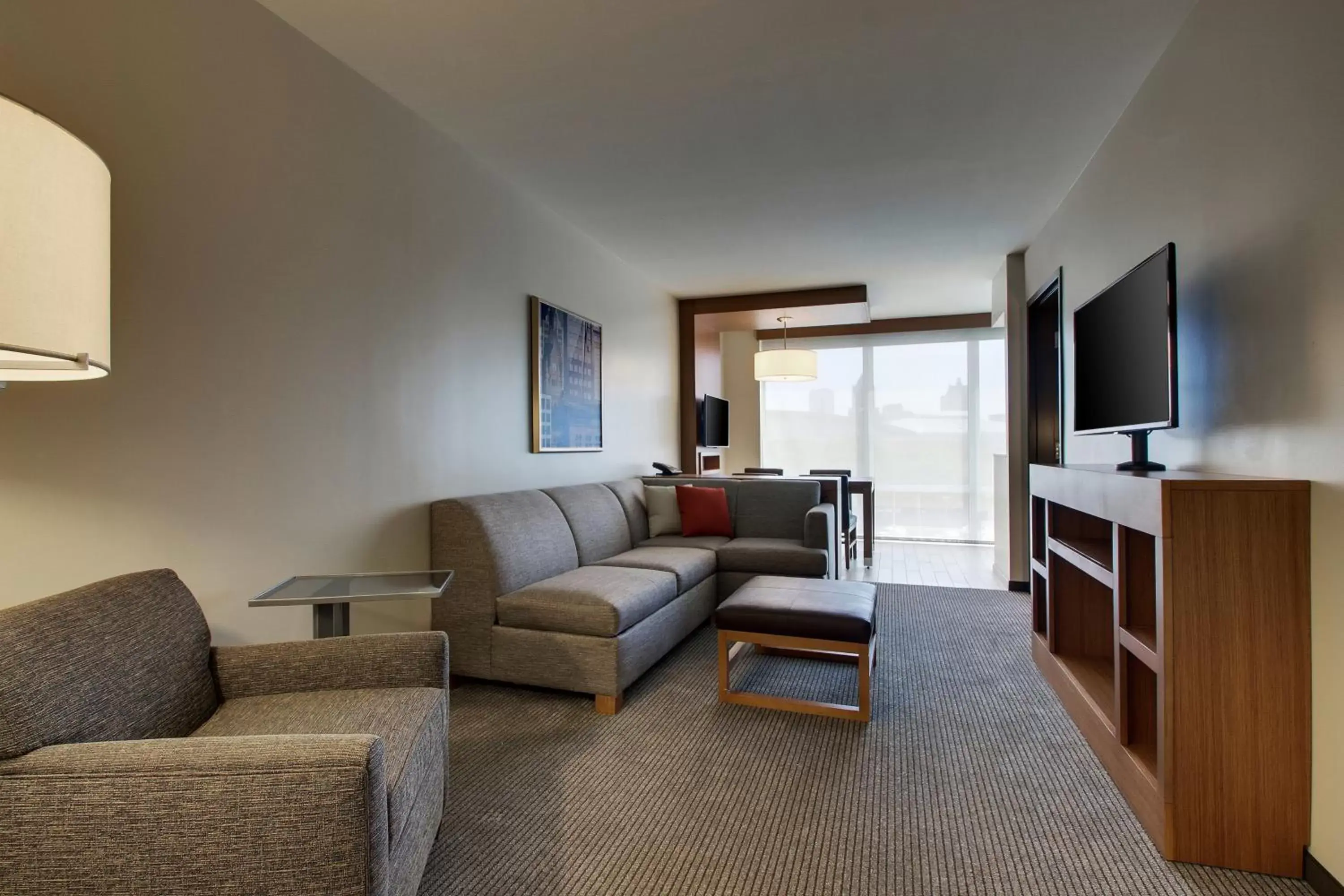 One-Bedroom King Suite with Sofa Bed in Hyatt Place Milwaukee Downtown