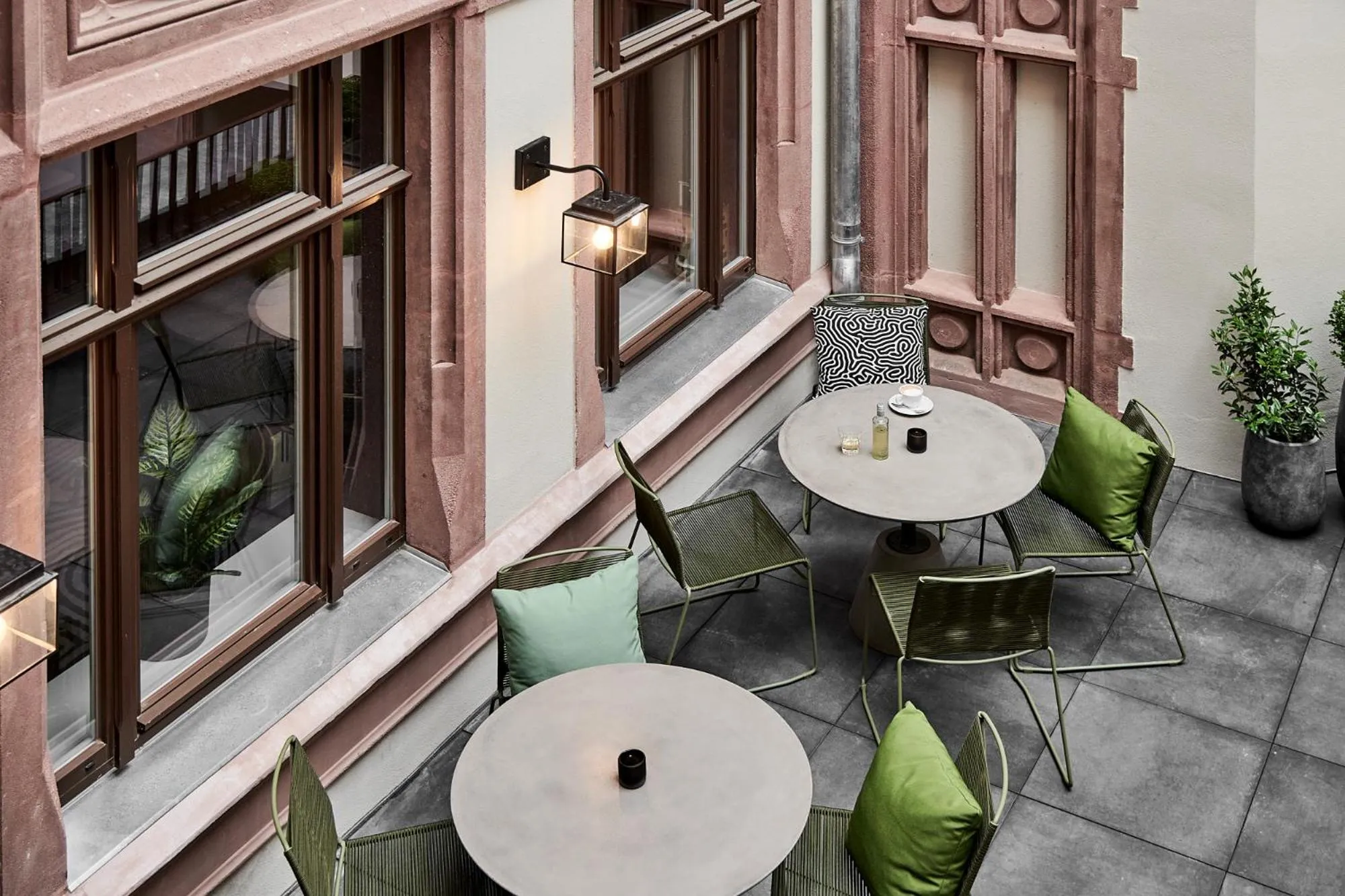 Patio in GRONERS Leipzig City Center