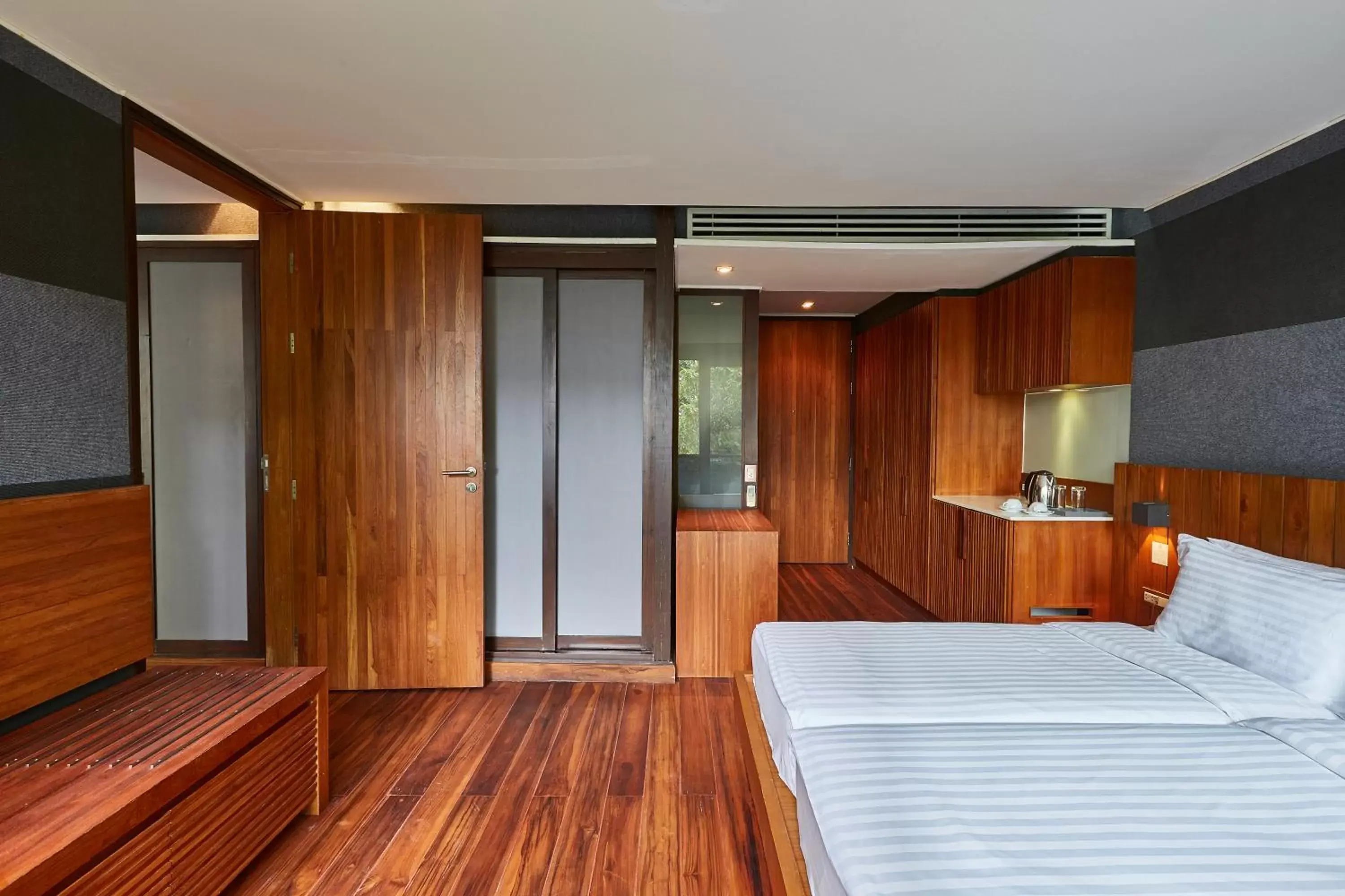 Bedroom in LUXX Langsuan Hotel - SHA Plus