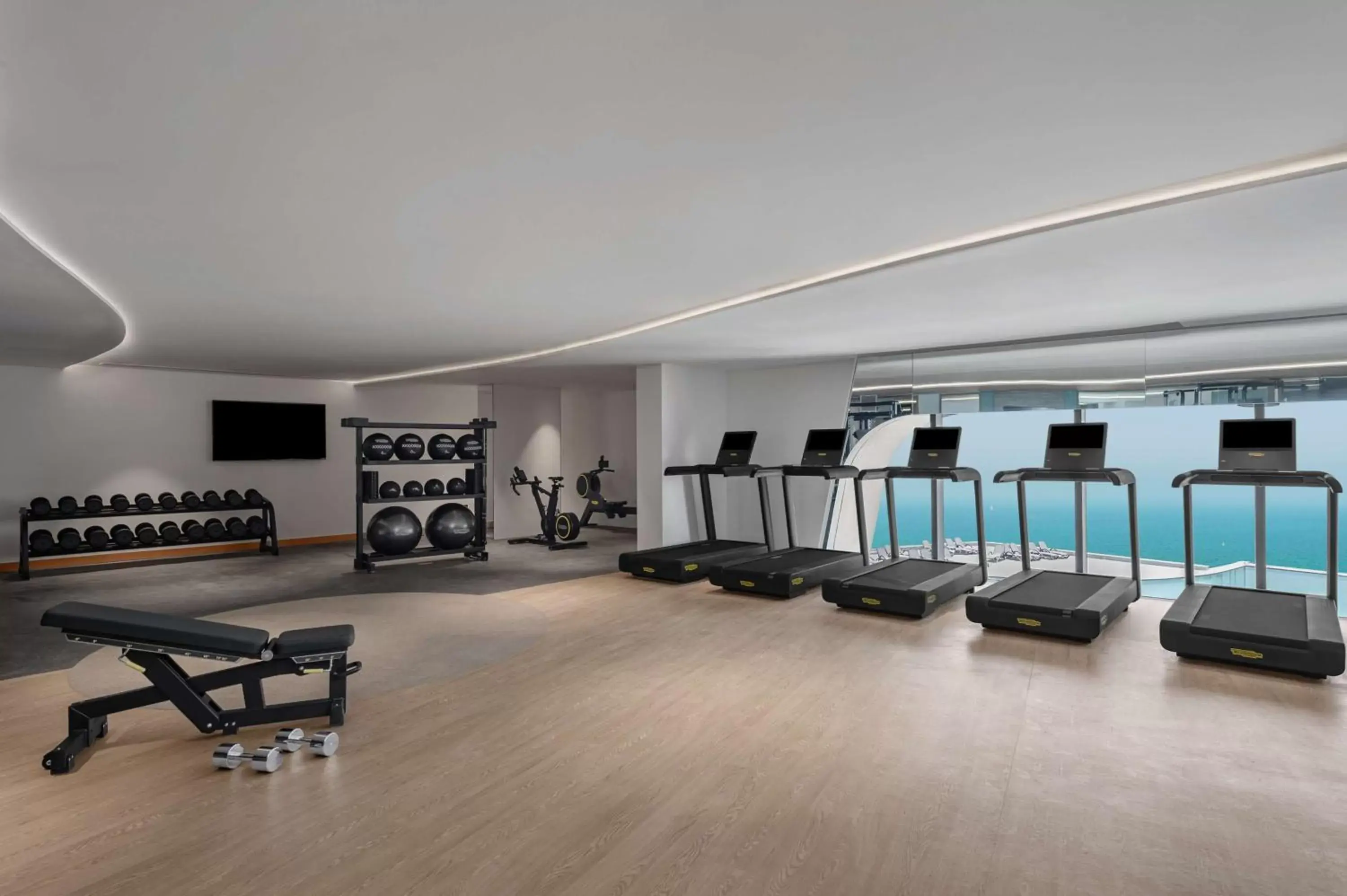 Fitness centre/facilities, Fitness Center/Facilities in Hampton By Hilton Marjan Island