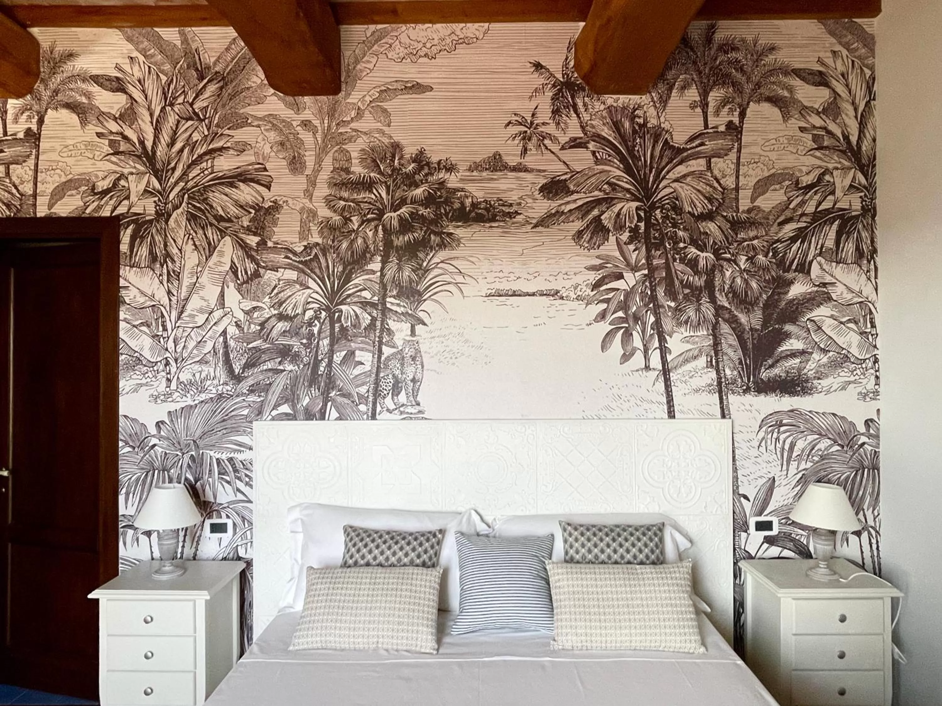 Bed in Villa Preselle Country Resort