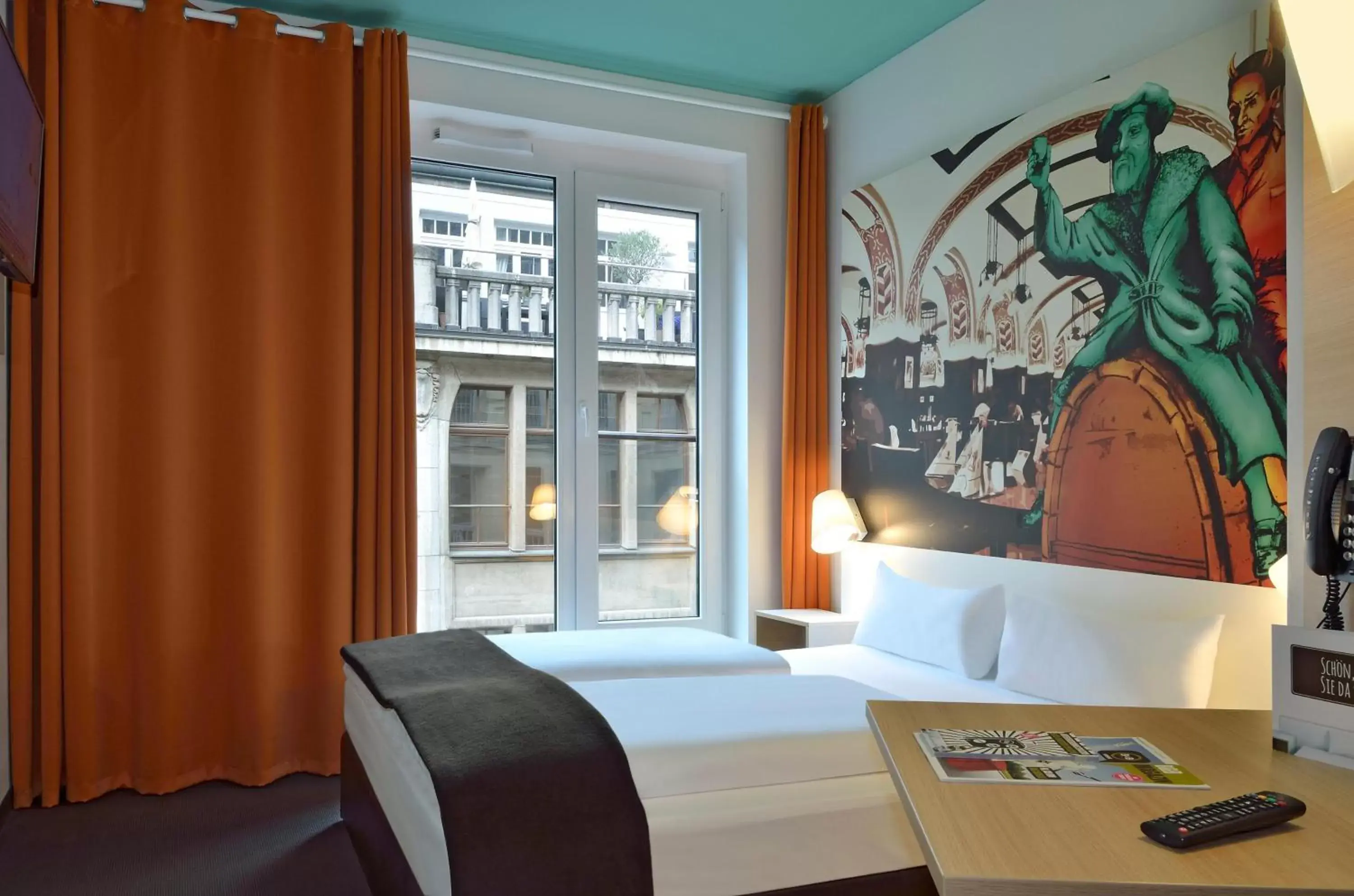 Photo of the whole room, Bed in B&B Hotel Leipzig-City