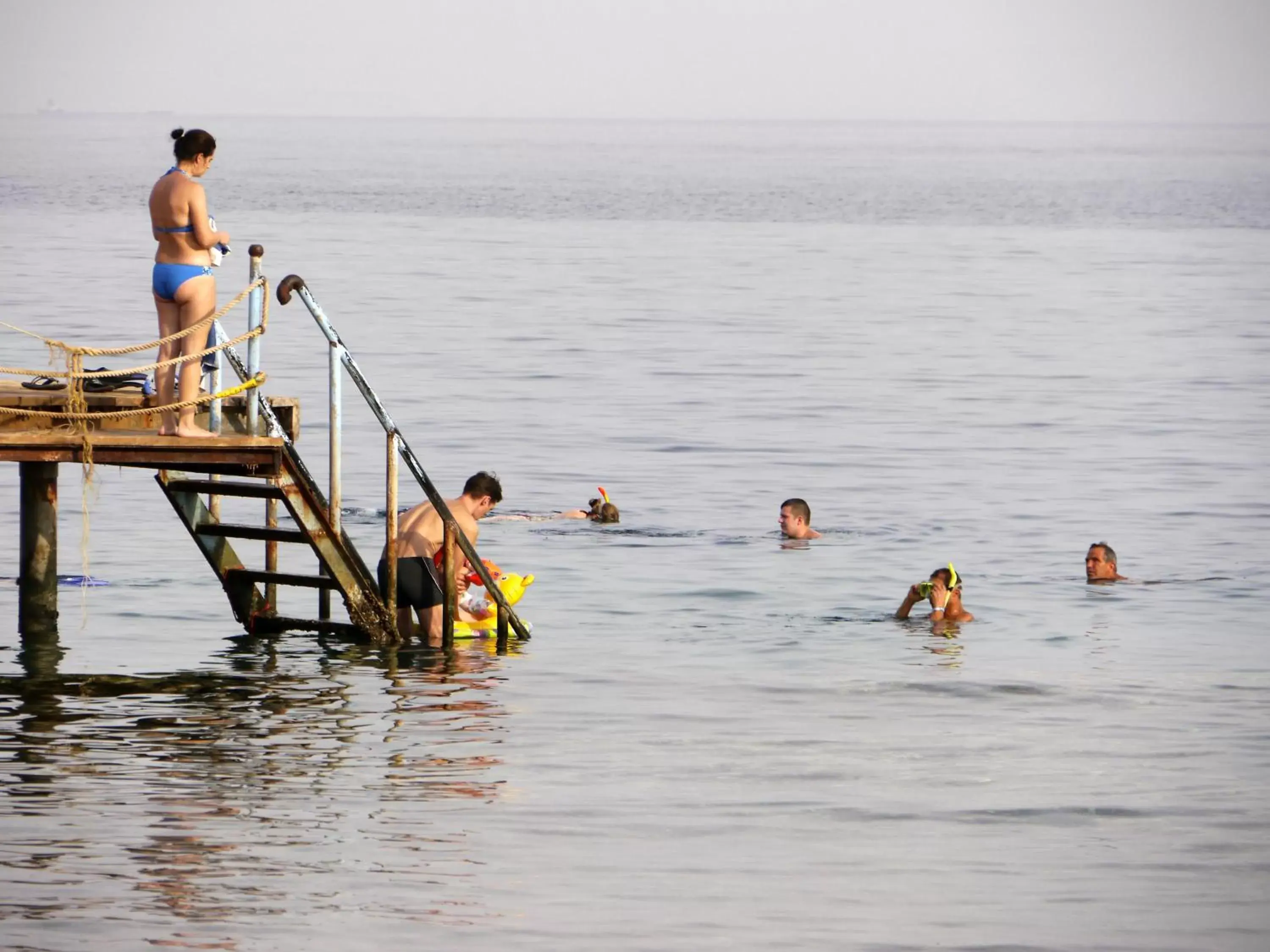 Snorkeling in Happy Life Village Dahab