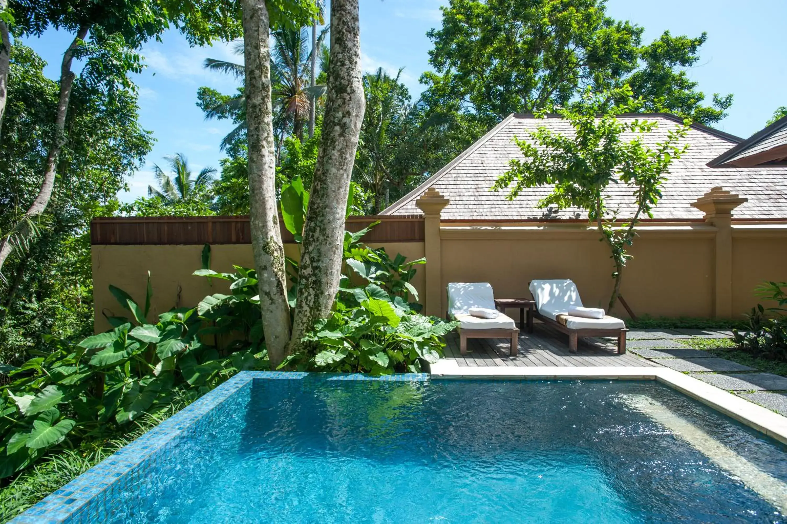 Swimming Pool in Komaneka at Monkey Forest Ubud