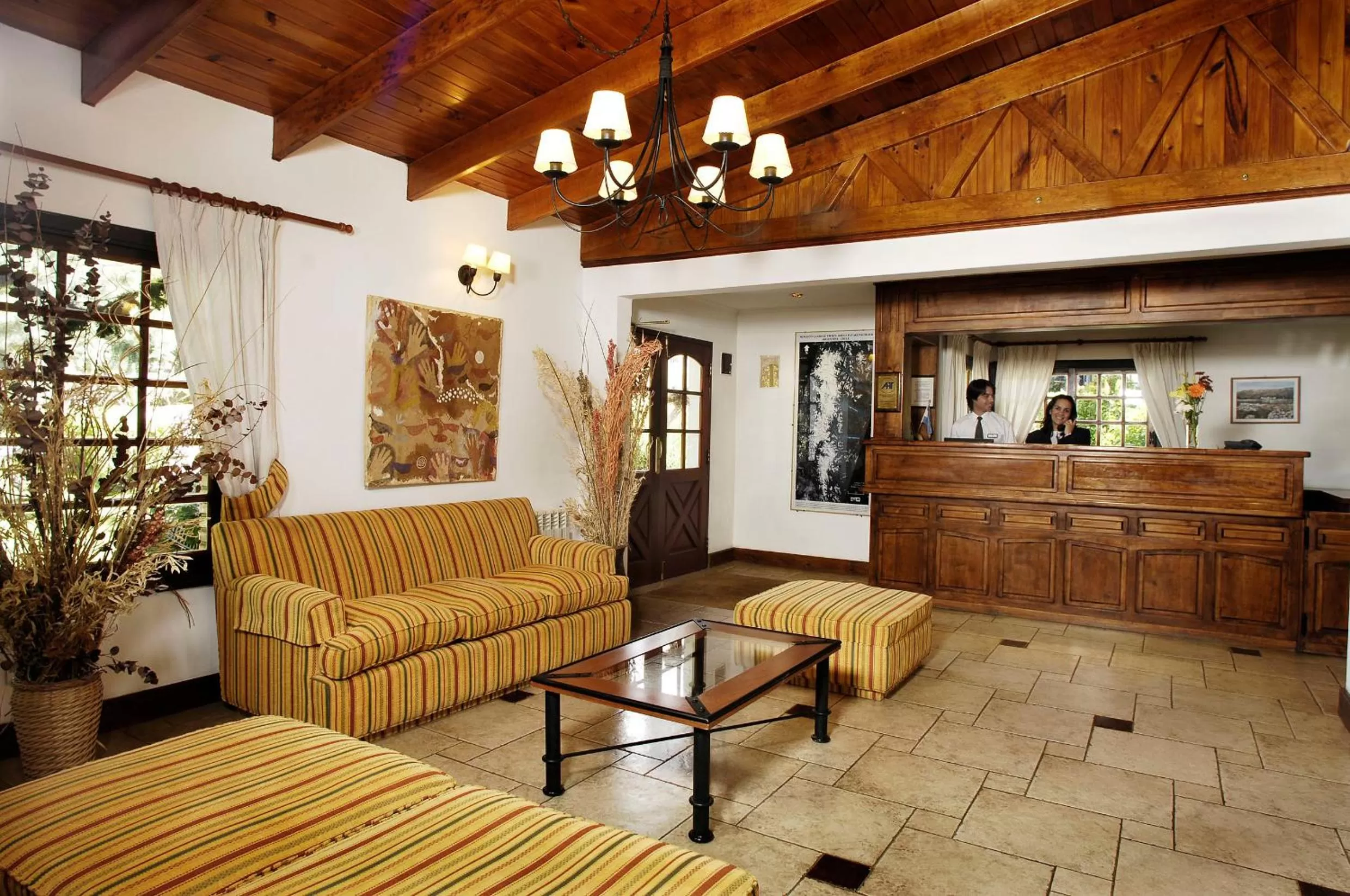 Lobby or reception in Hotel Sierra Nevada