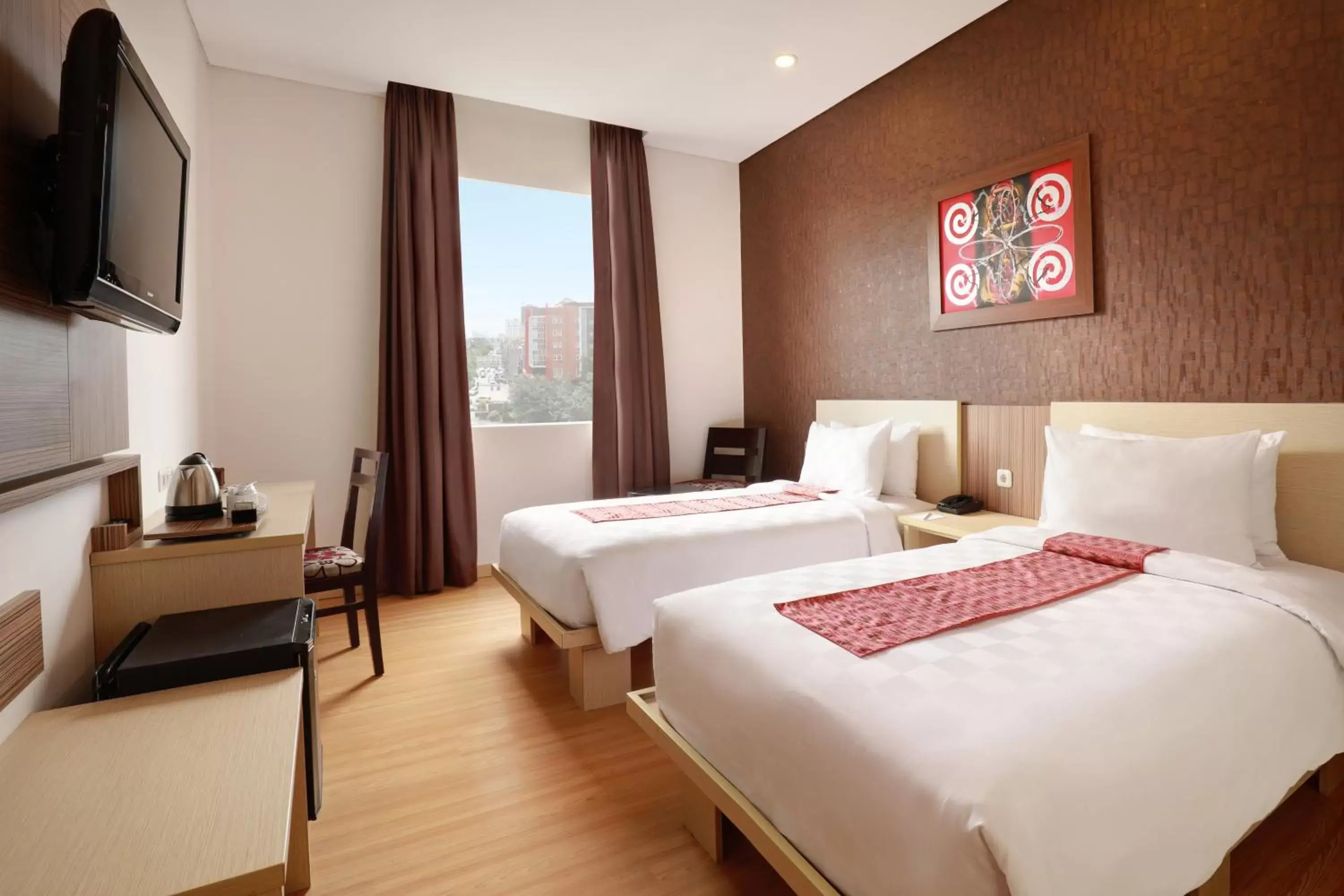 Photo of the whole room, Bed in Swiss-Belinn Panakkukang Photo of the whole room, Bed in Swiss-Belinn Panakkukang