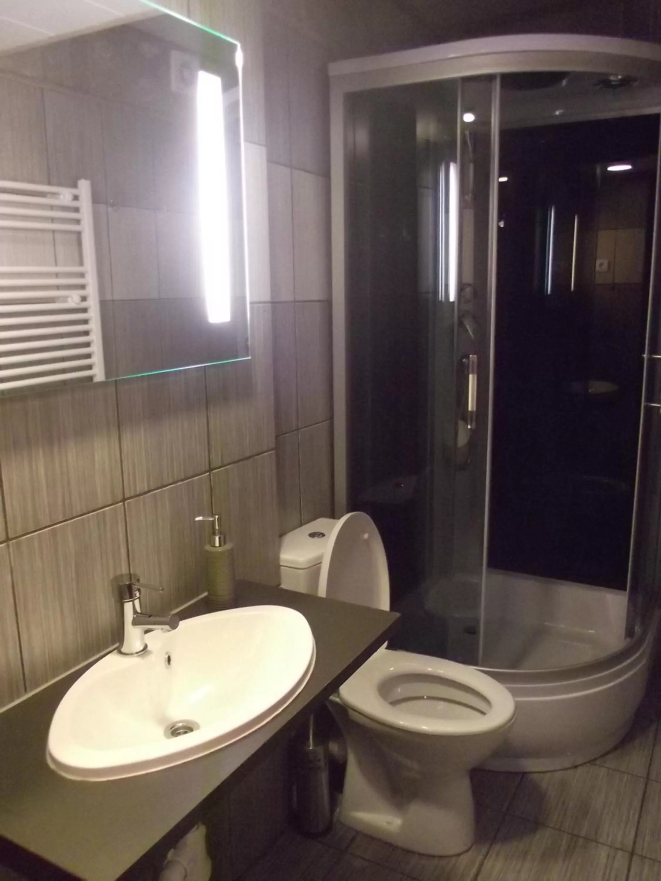 Bathroom in Nakvynė Rokiškyje