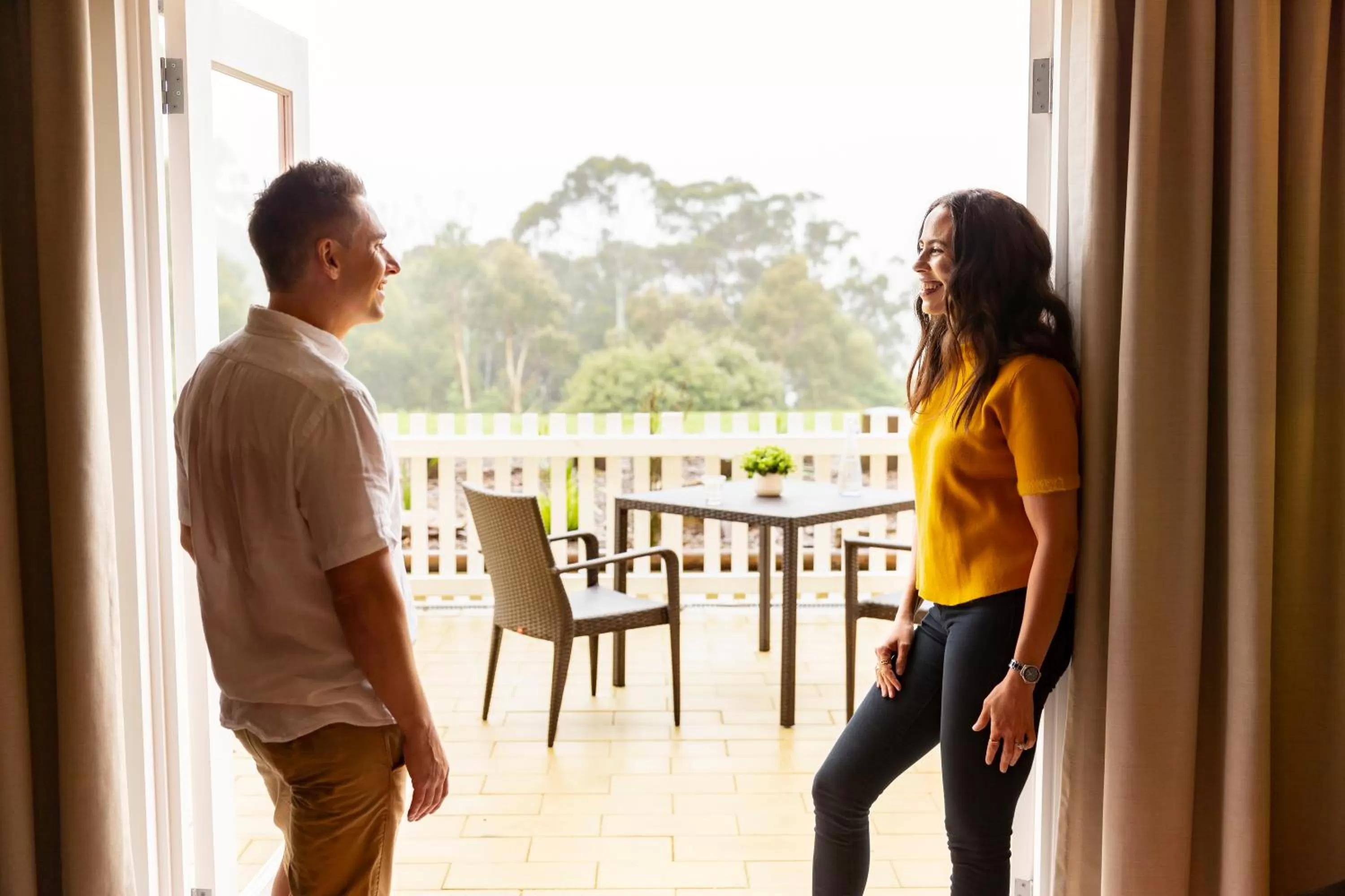 Inner courtyard view in Fairmont Resort Blue Mountains MGallery Collection