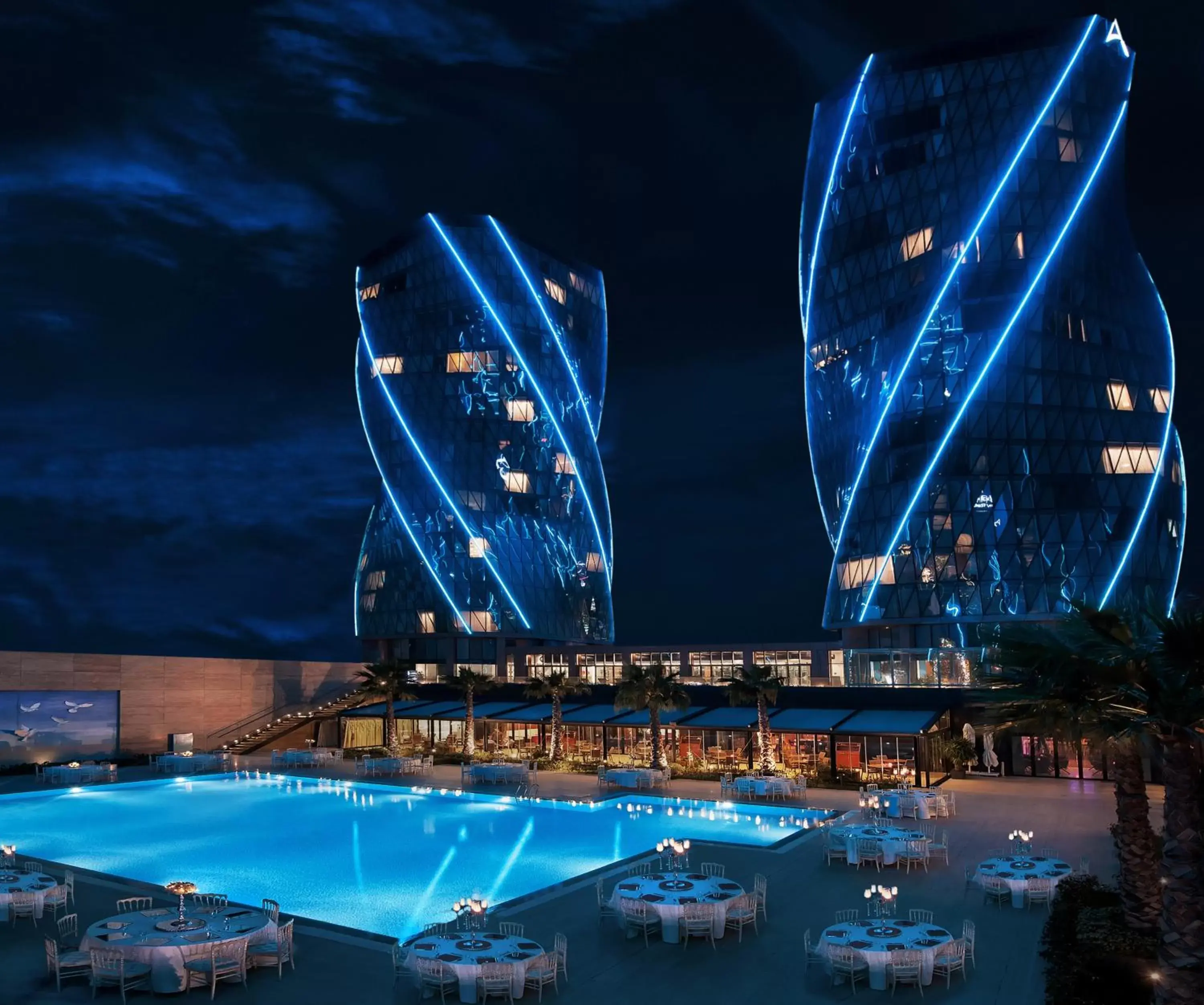 Restaurant/places to eat, Swimming Pool in Burgu Arjaan by Rotana Istanbul Asia