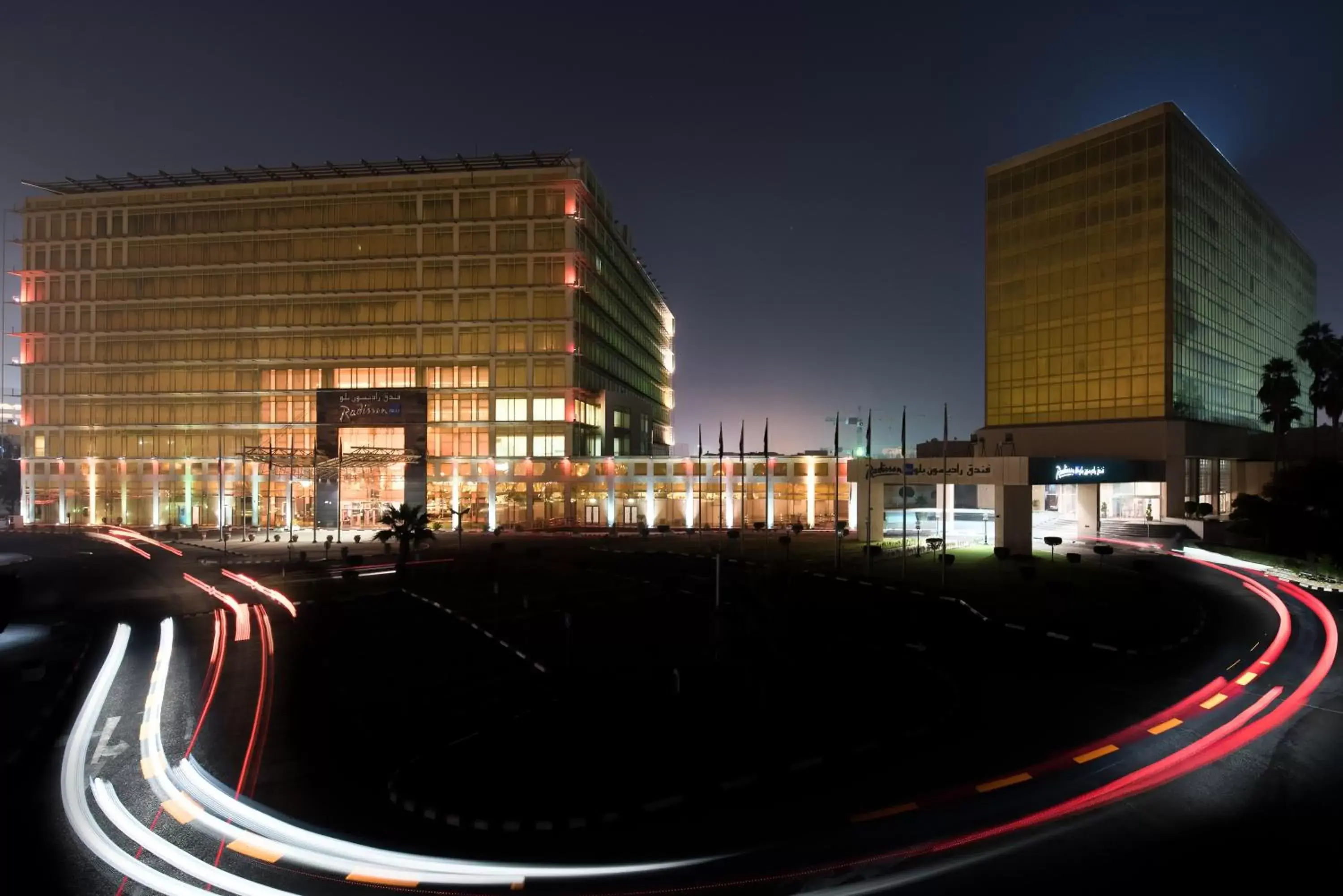 Property building in Radisson Blu Hotel, Doha