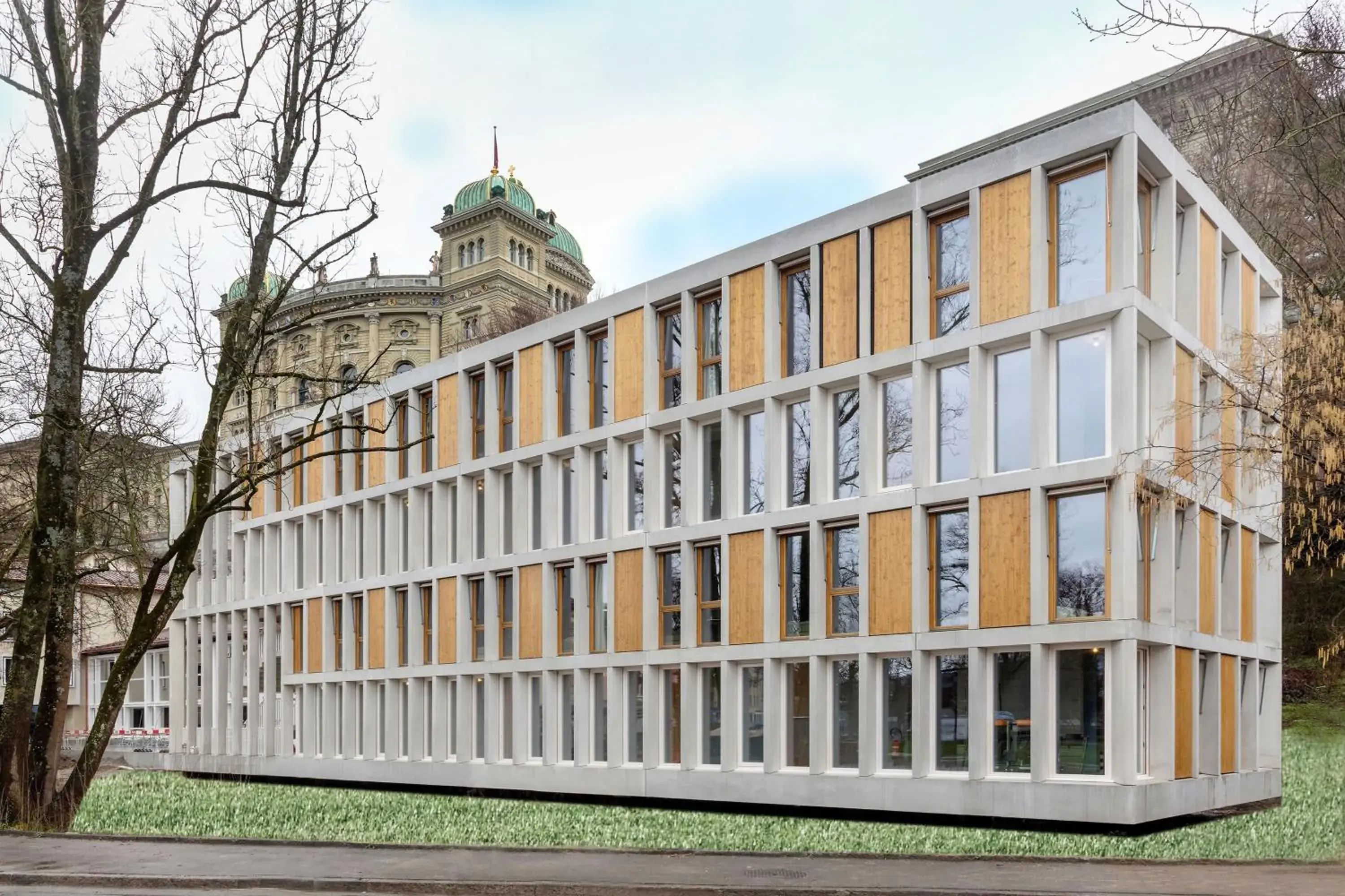 Property Building in Bern Youth Hostel