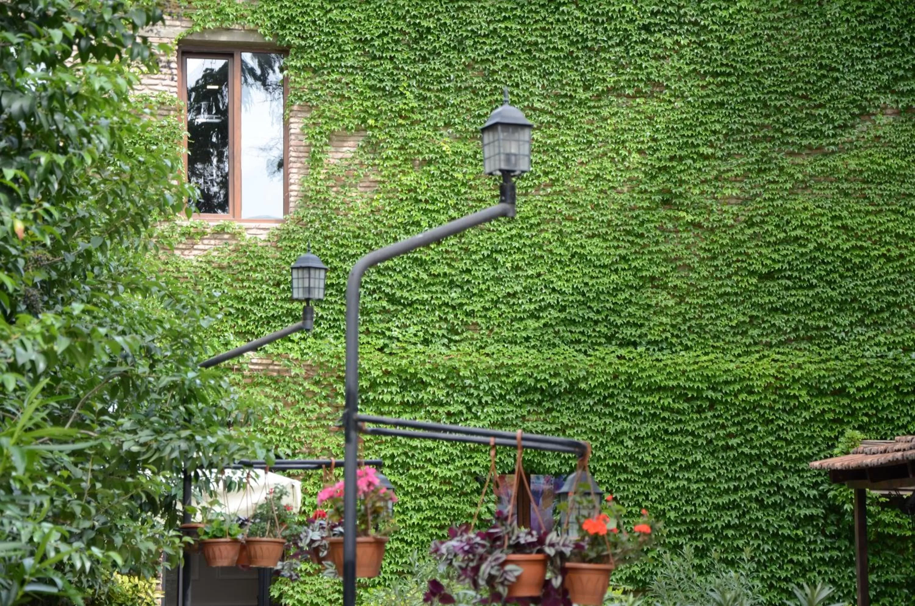 Inner courtyard view in Tiflis Hotel