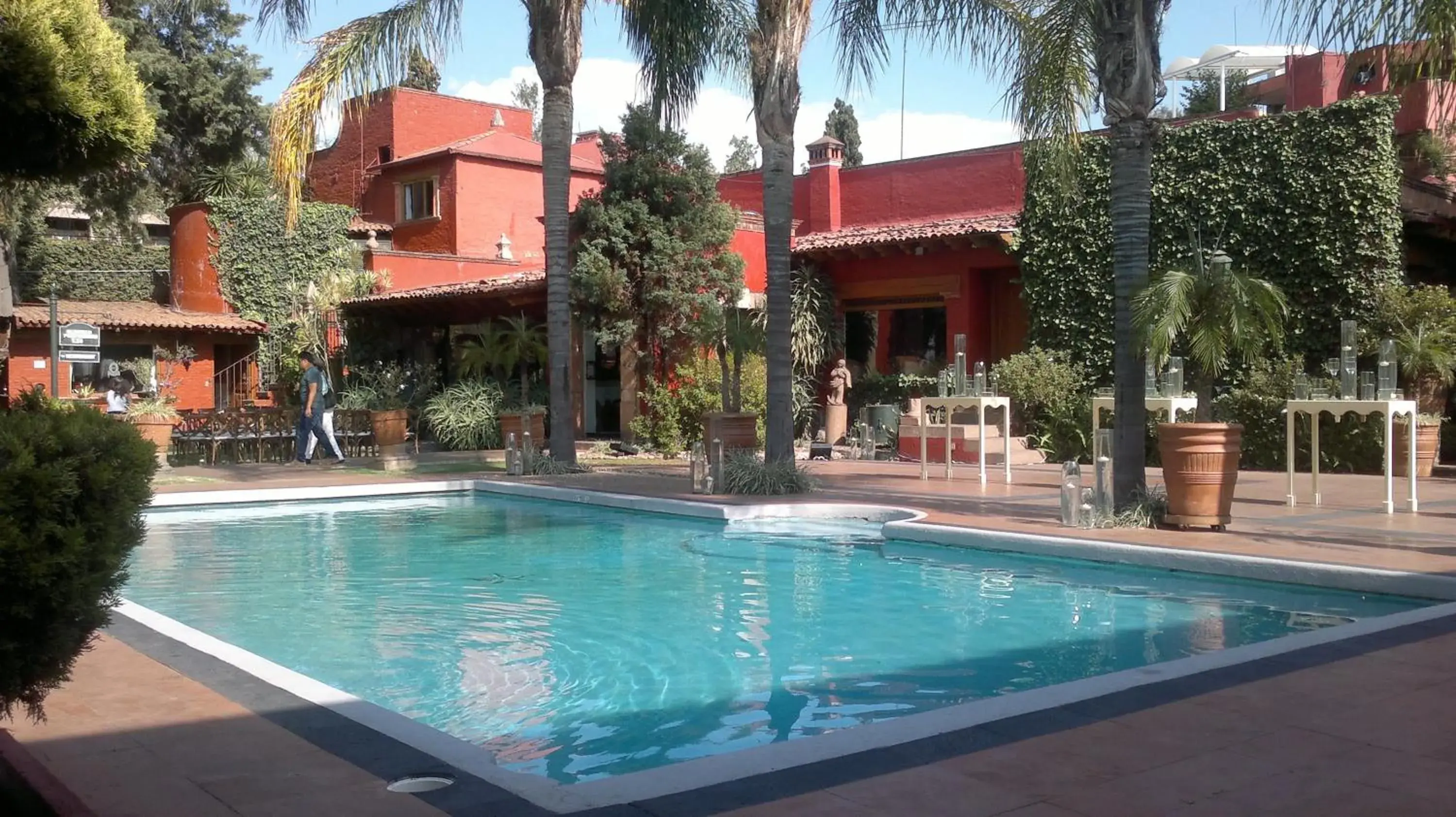 Swimming pool, Property Building in Villa San Jose Hotel & Suites
