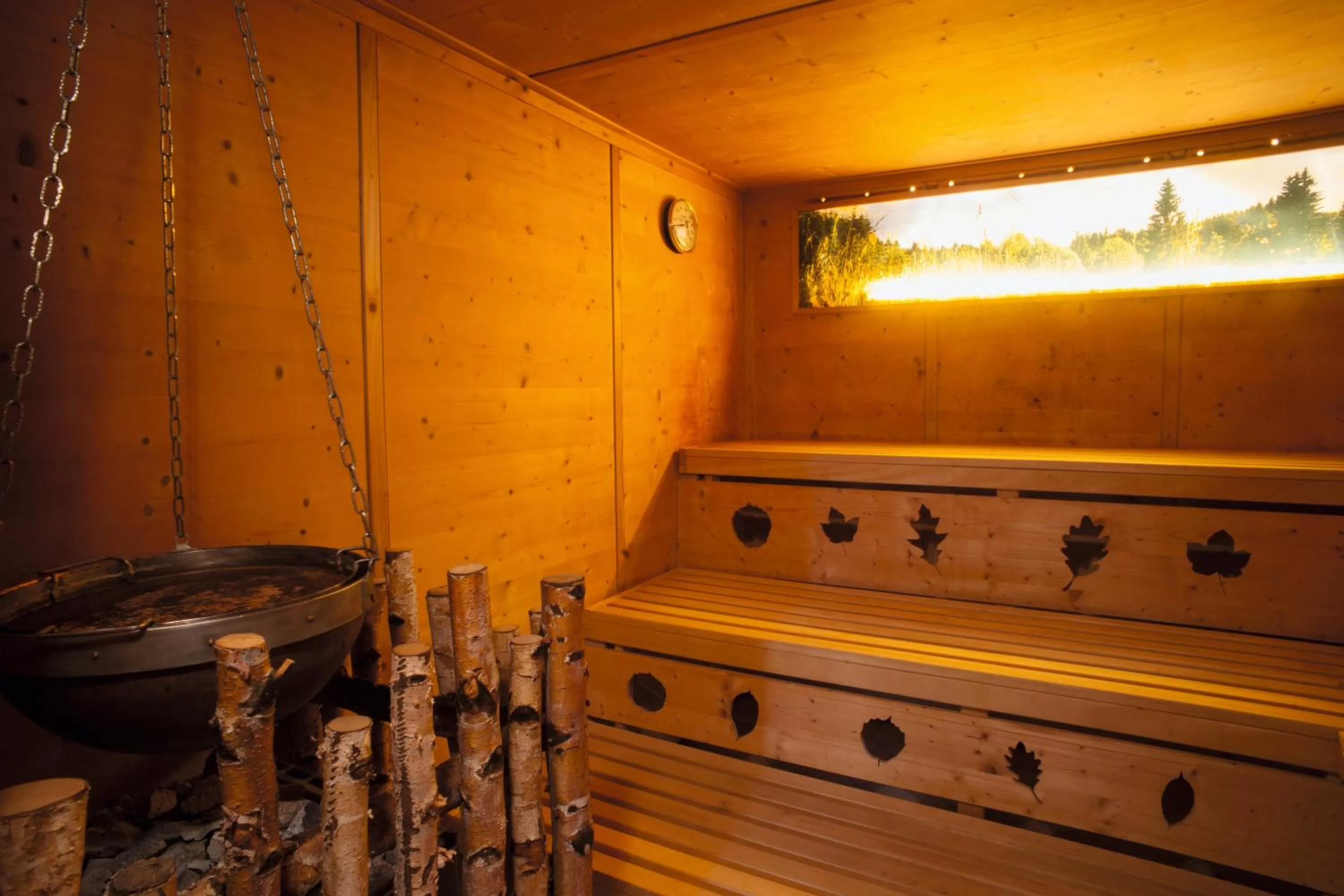 Sauna in Wellness- und Vitalhotel Böhmhof