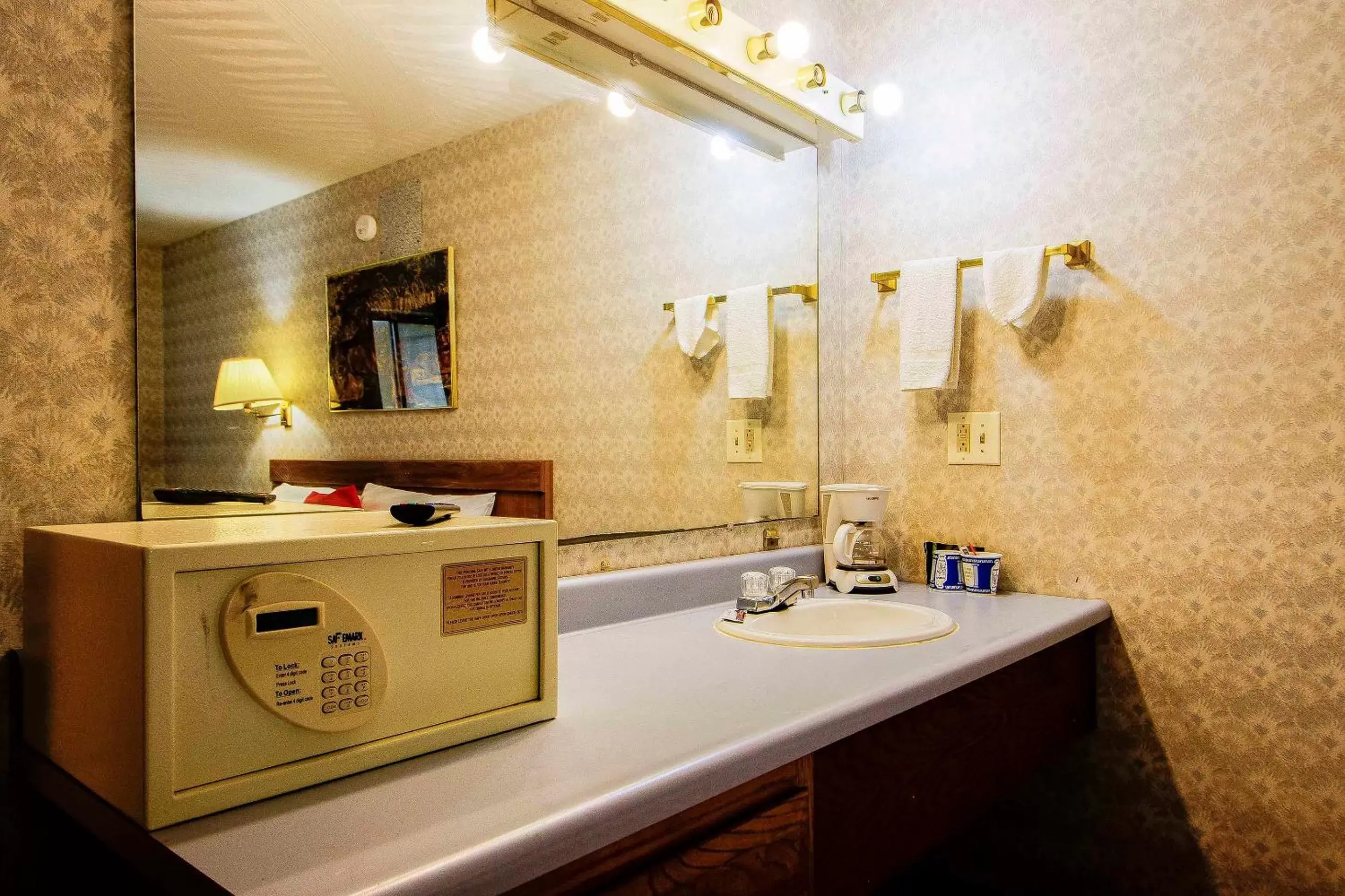 Bathroom in OYO Hotel Chapmanville Inn, WV - Hwy 119